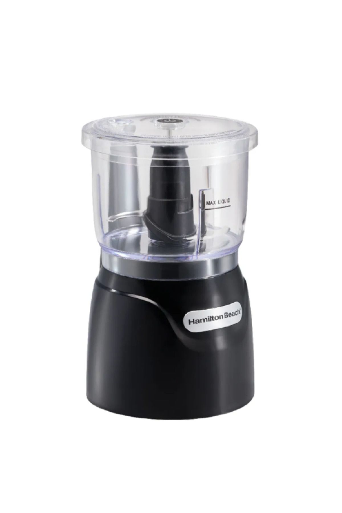 Hamilton Beach-350W Stack and Press Food Chopper with Removable Bowl and Blade 710ml 1