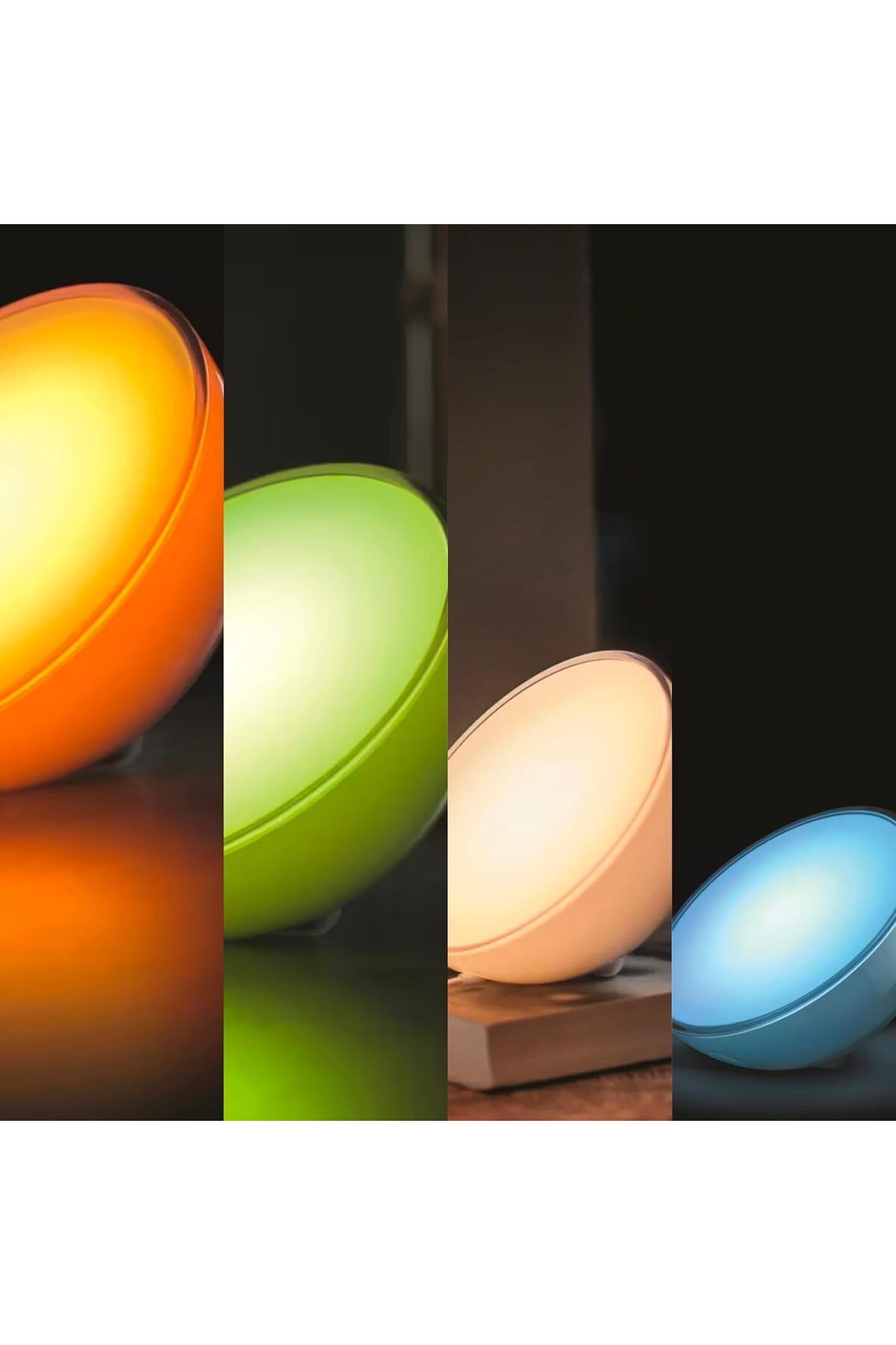STOREMAX LED Smart Akıllı Küre Lamba Bluetooth Özellikli, Sese Ve Müziğe Duyarlı, Şarjlı, Taşınabi