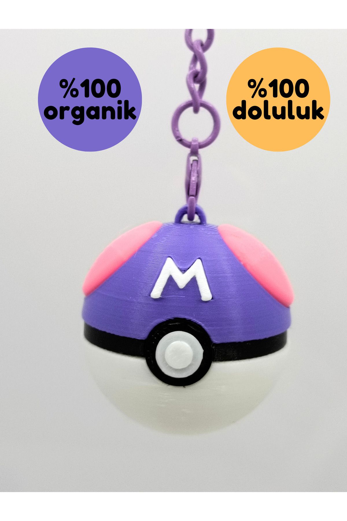 Pokeball Pokemon topu anahtarlık master pokeball