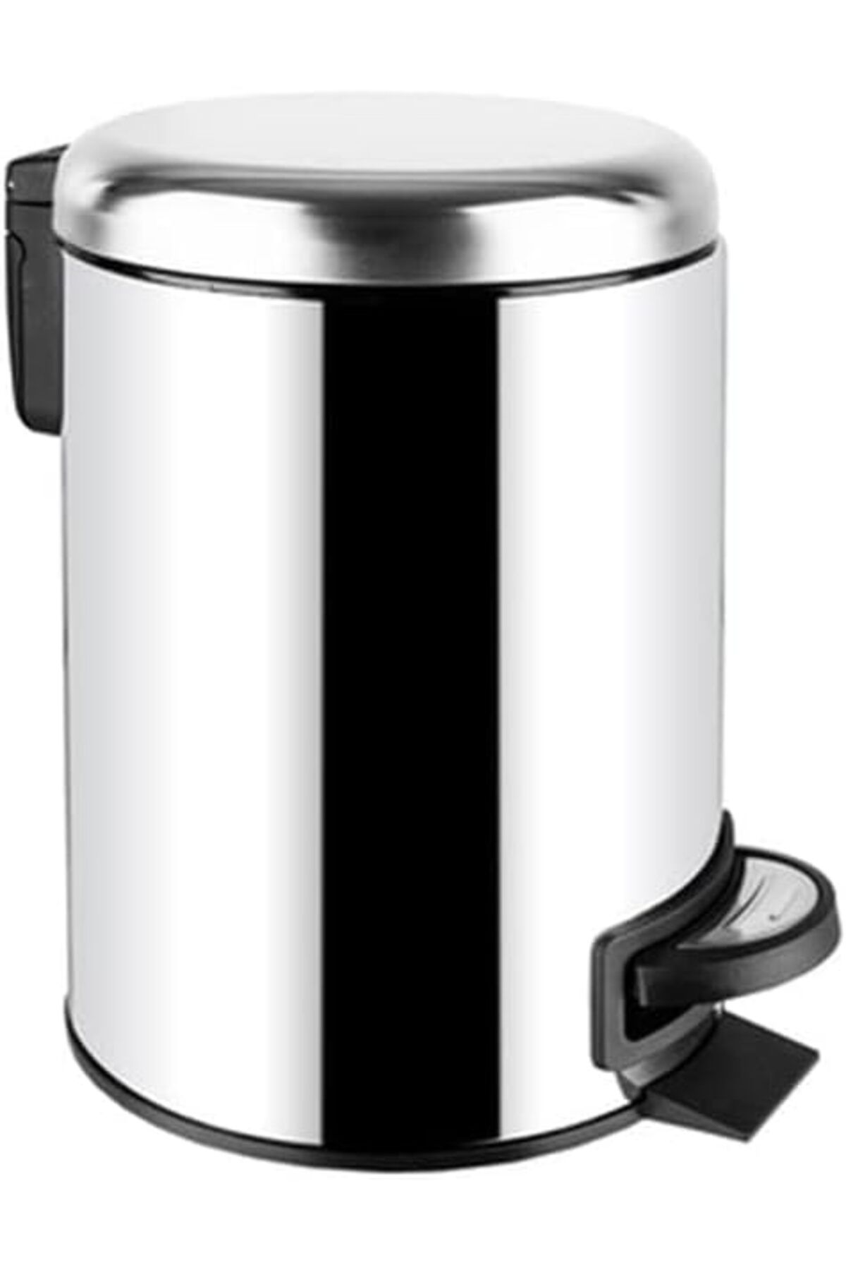 STOREMAX nffastore Paslanmaz Elit Pedallı Çöp Kovası Krom 3 LT (000300) Star Collectionbuy 1051353