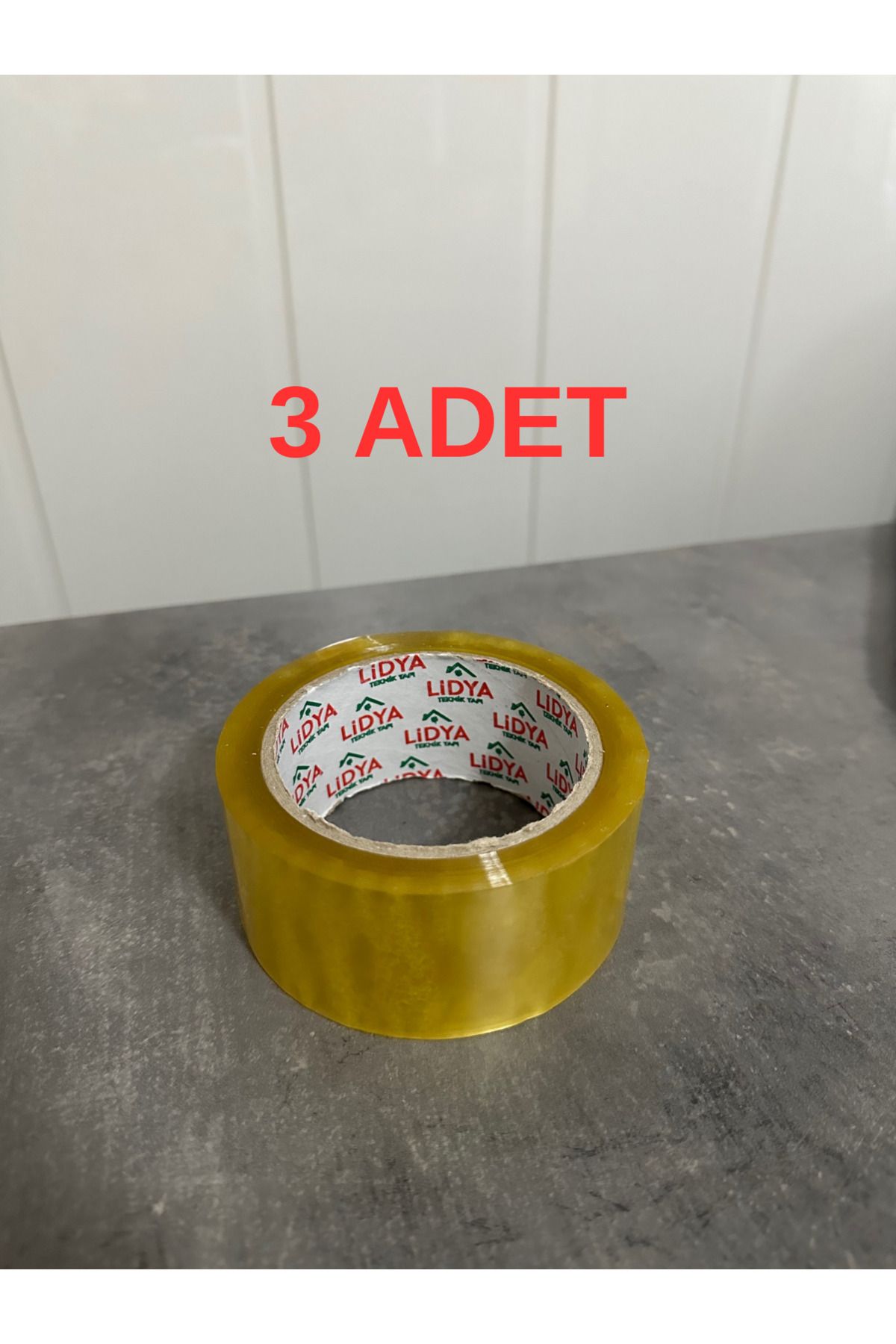 LOURENS KOLİ BANDI AA+ KALİTE 45MM X 100METRE AMBALAJ PAKETLEME BANDI YAPIŞTIRICI BANT 3 ADET