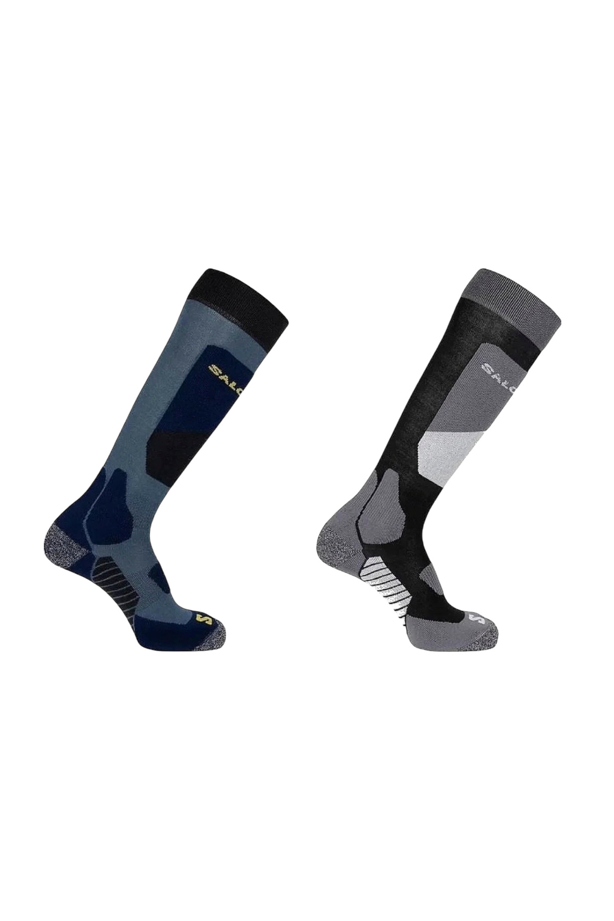 سالومون جوراب ورزشی زنانه مدل S-Access بسته 2 عددی (2 عدد) LC2377800 سرمه‌ای-خاکستری