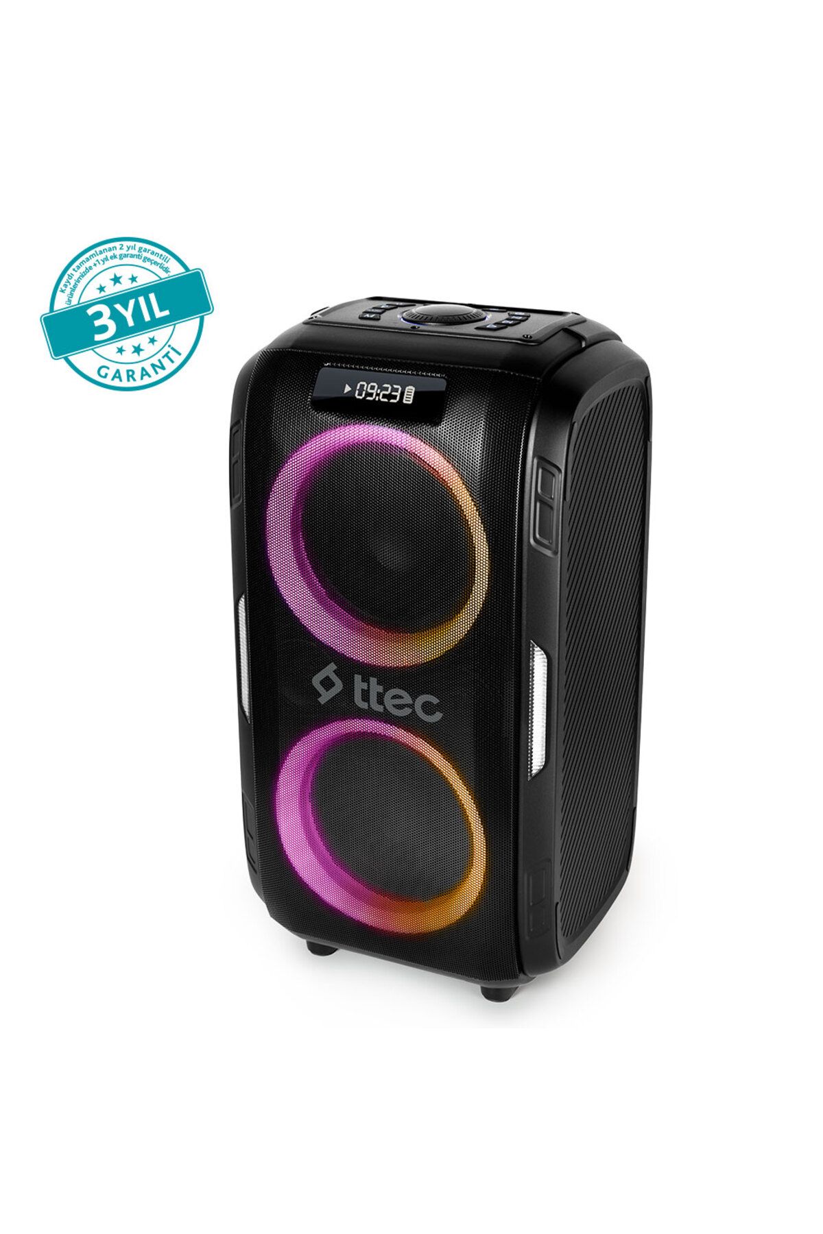 Ttec Carnival Pro 120W Taşınabilir Kablosuz Bluetooth Parti Hoparlörü