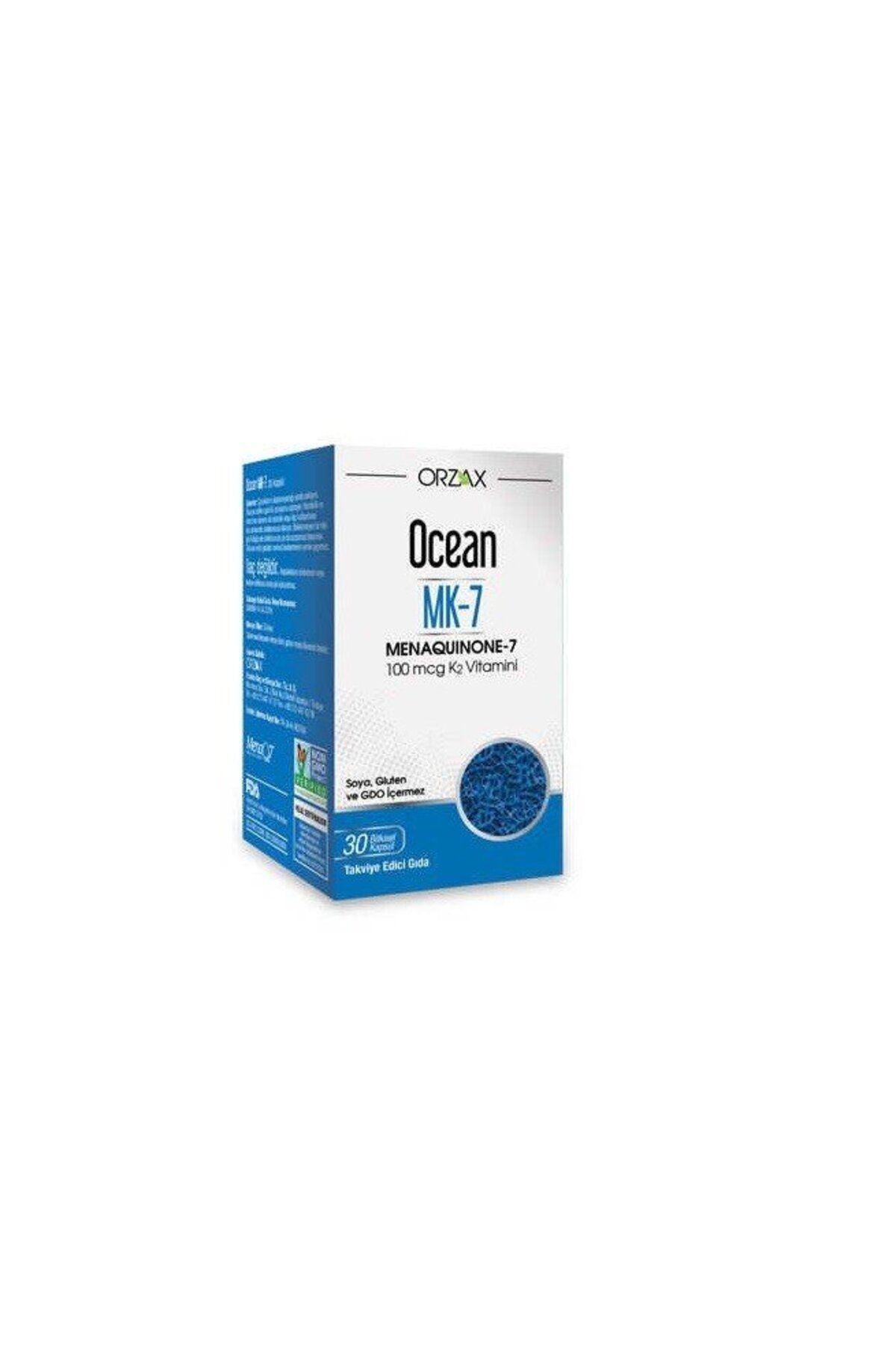 Ocean Orzax Ocean MK-7 / Menaquinone / Vitamin K2 30 Kapsül