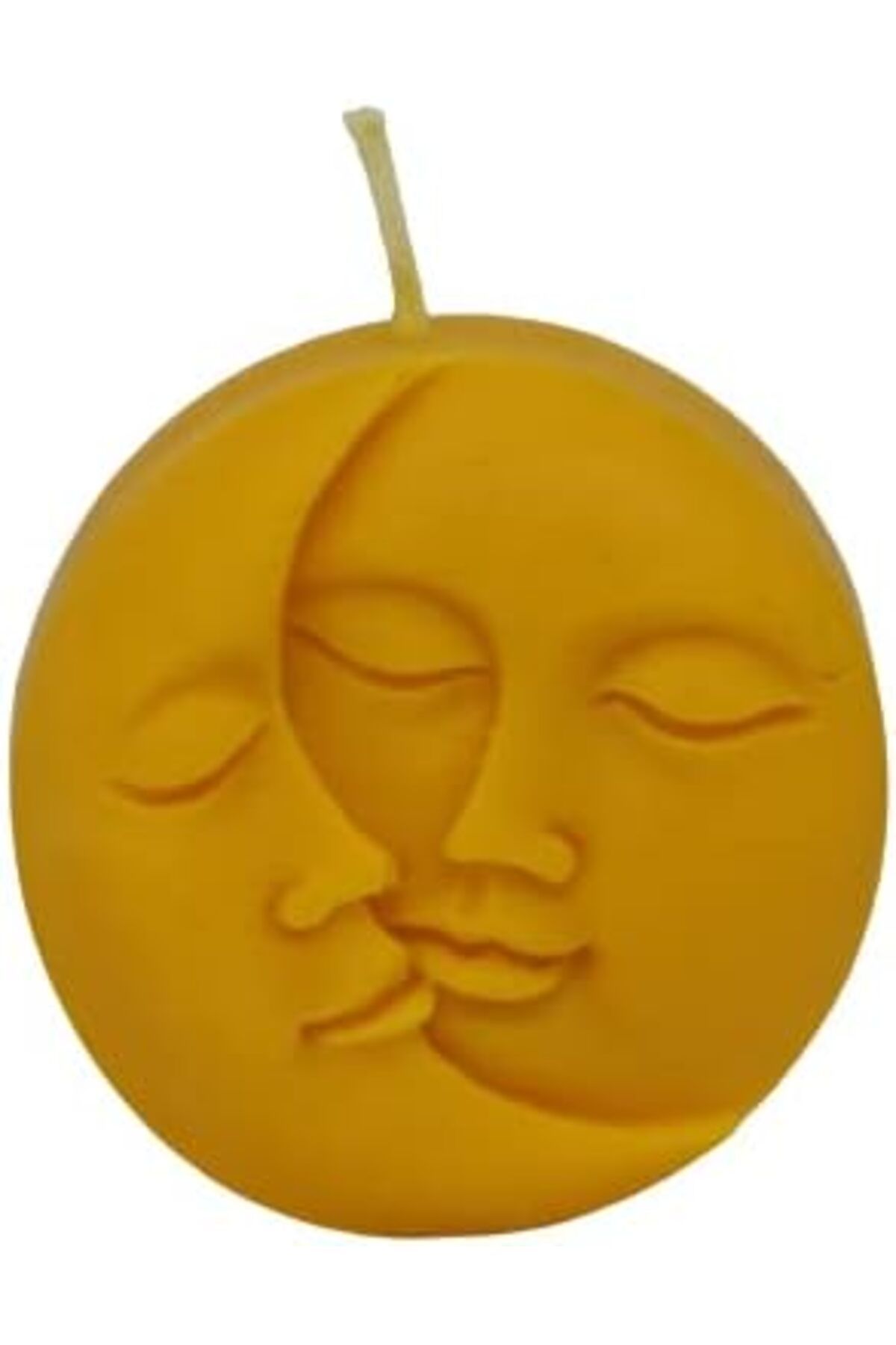yenibagshop Güneş&Ay Sarı Mum