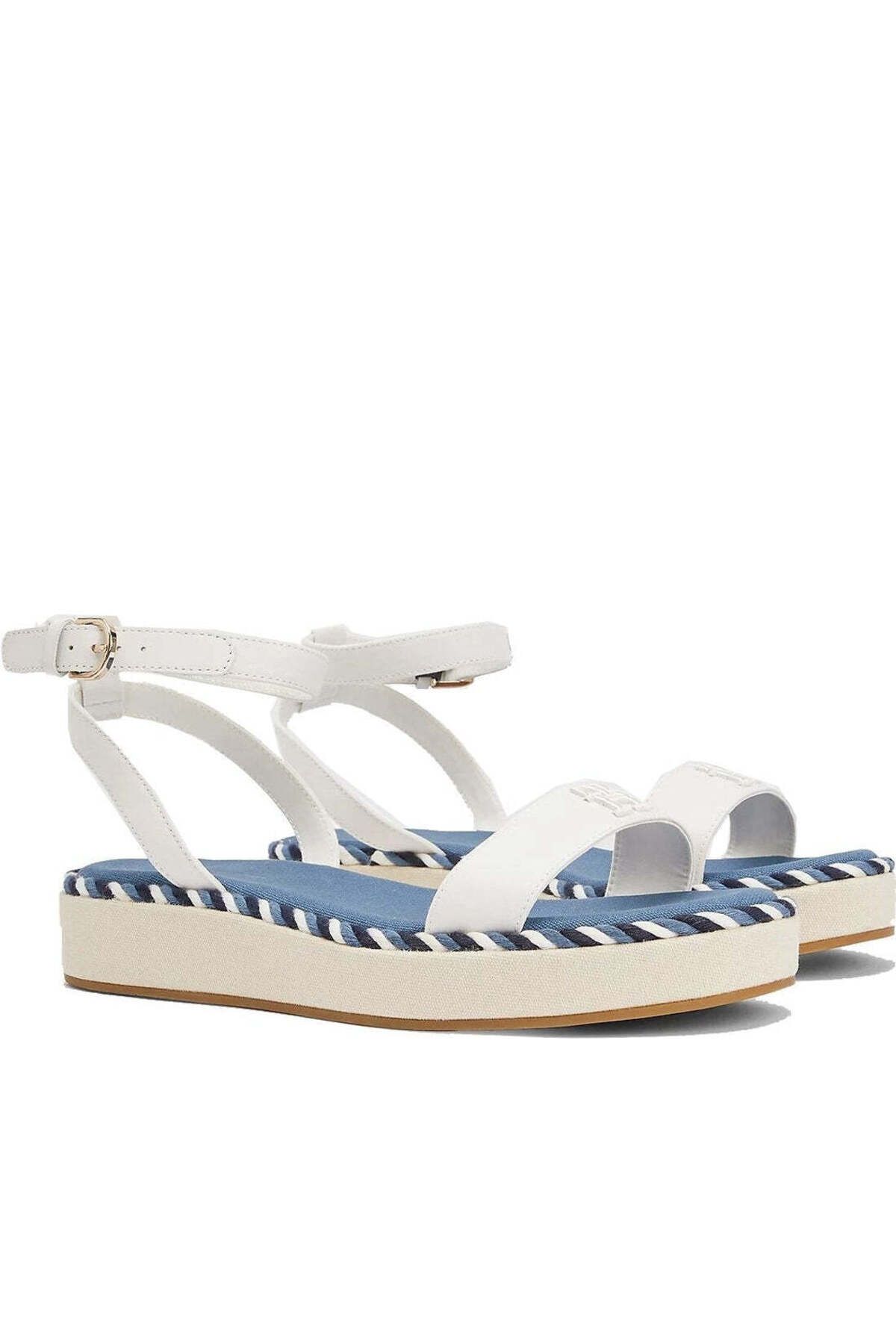 Tommy Hilfiger-White Sandals Womens Shoes 2