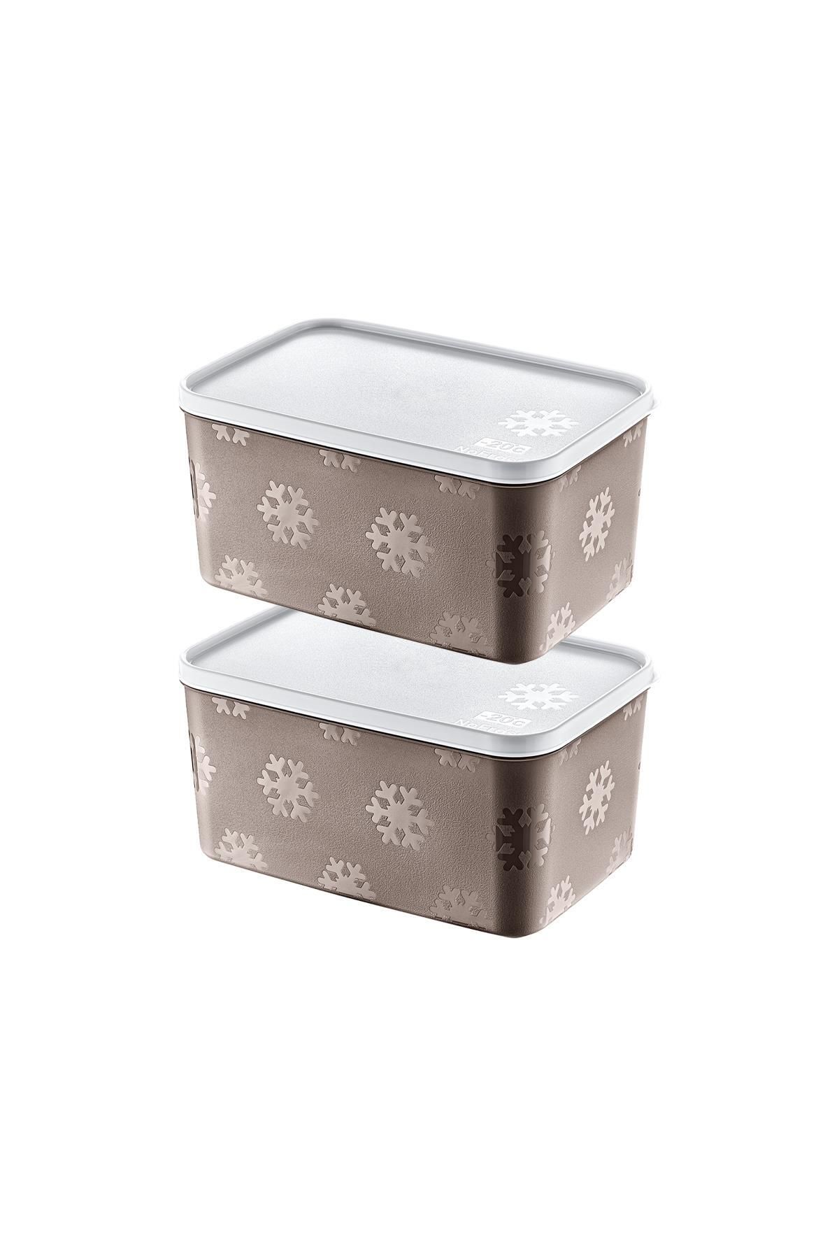 Smartware-Terra 2600 ml Set of 2 - No Frost Storage Container 2
