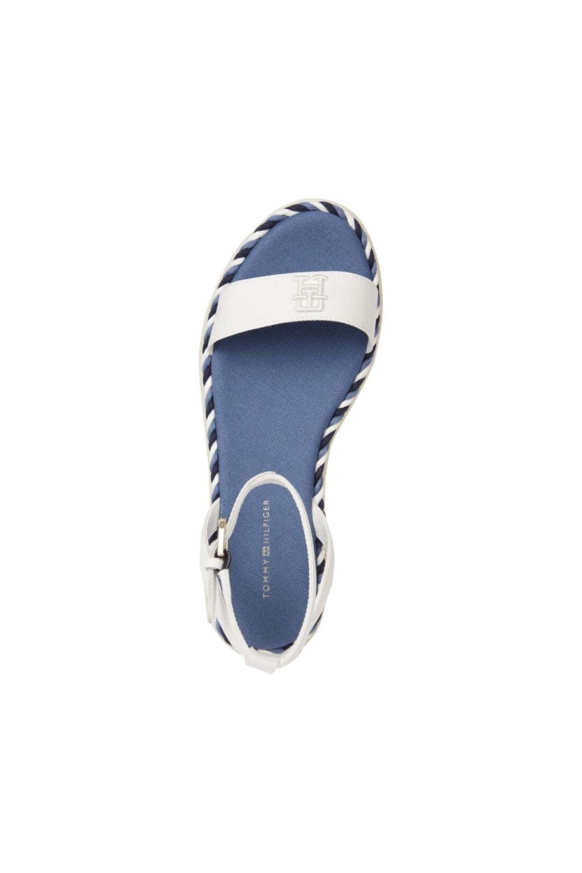 Tommy Hilfiger-White Sandals Womens Shoes 5