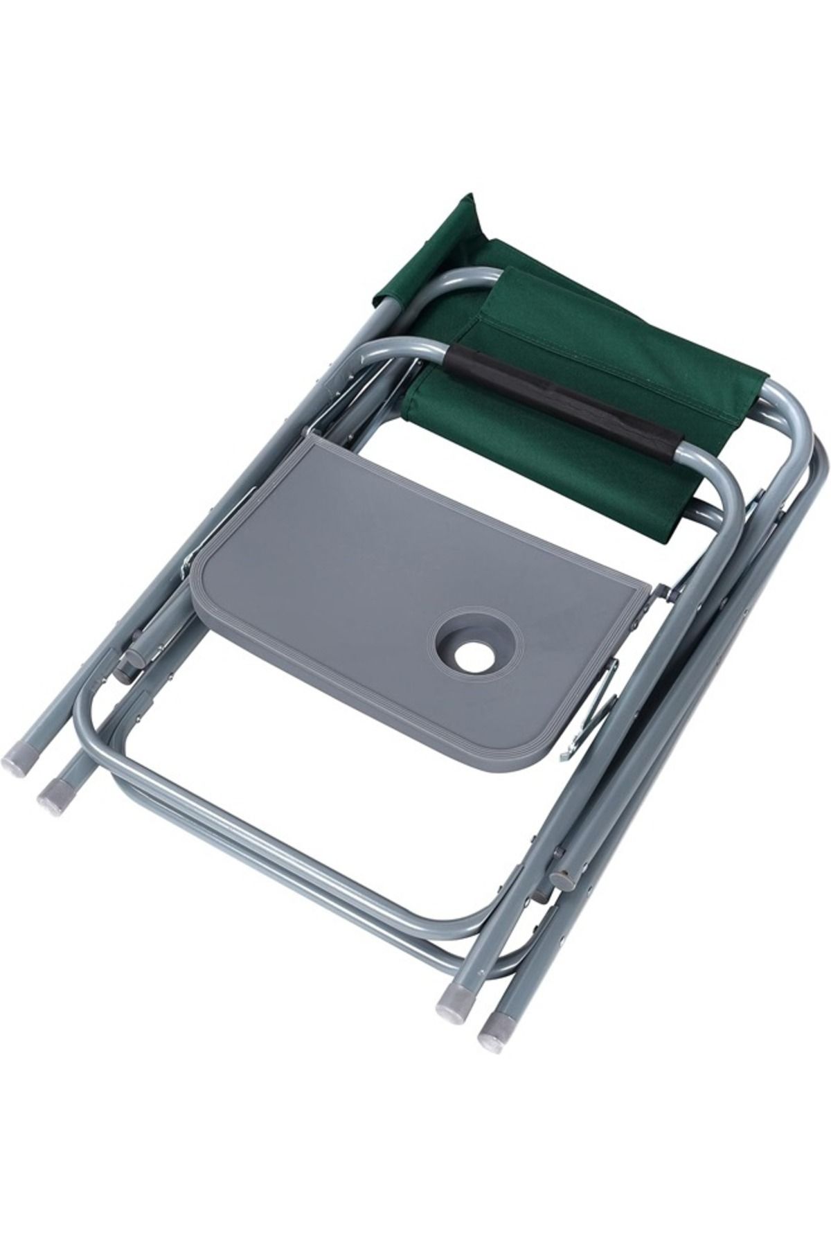 Cady One-A foldable chair with a storage pocket and a side table with two cup entrances for camping and trips 5