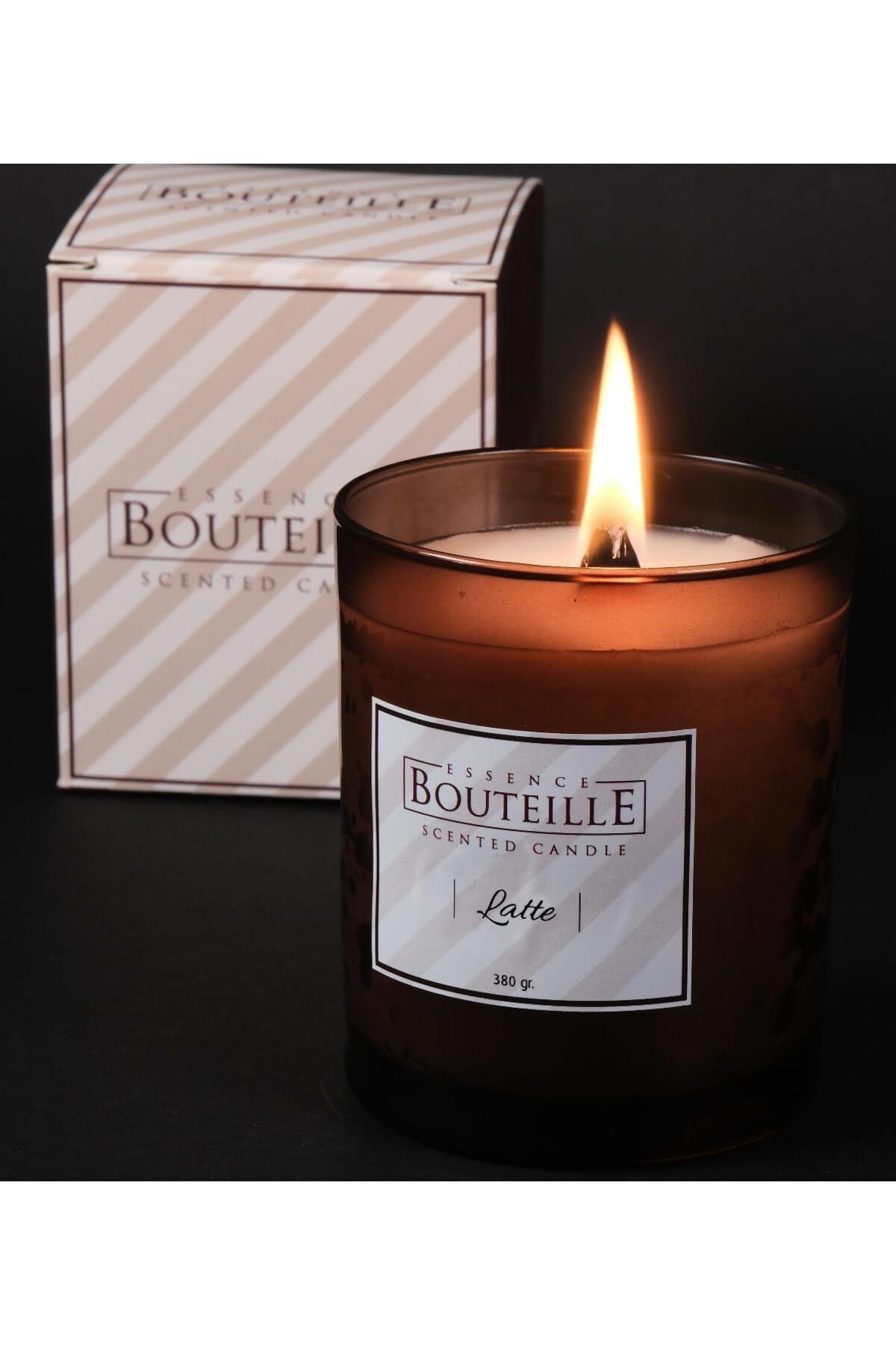 salesalbutik Bouteille Kahve Kokulu Mum 380 gr