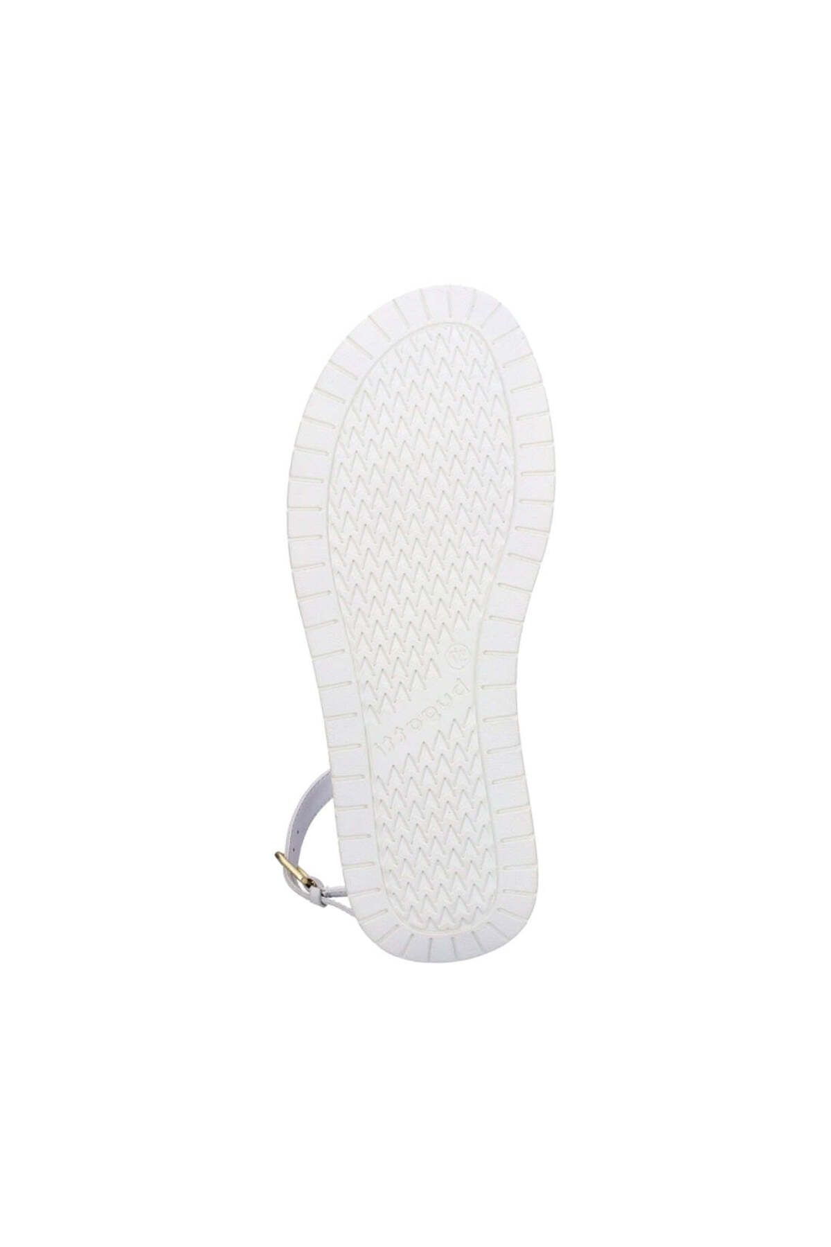 BUGATTI-White Sandals Womens Shoes 6