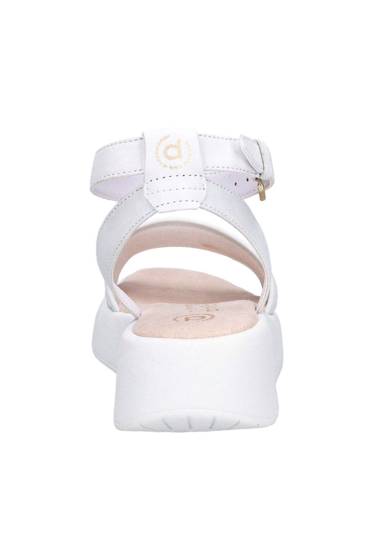 BUGATTI-White Sandals Womens Shoes 3