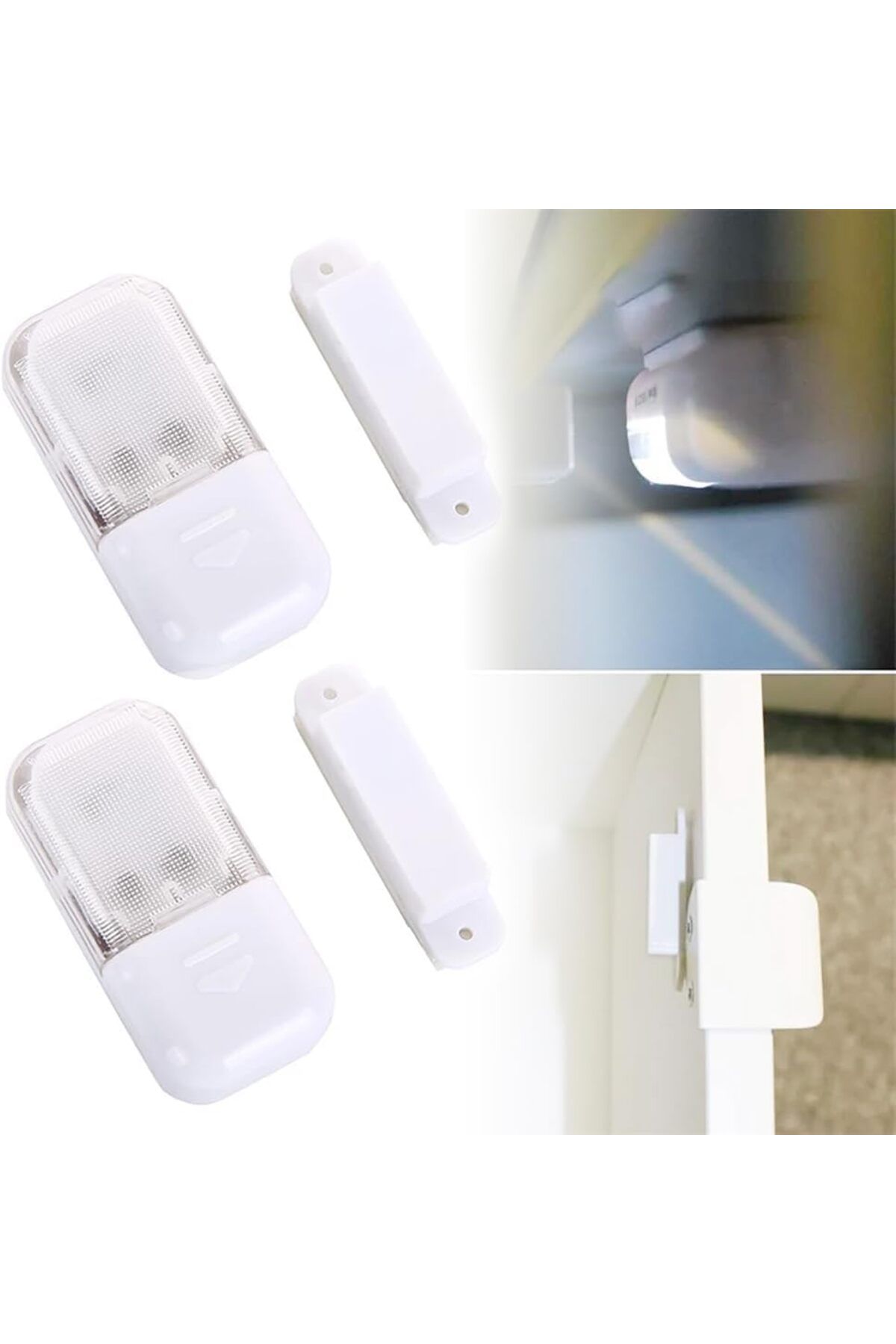 STOREMAX cmllashop 2 Adet Otomatik Manyetik Sensörlü 1W 10Lm Led Lamba, Dolap içi, Araç içi, Çok Amaçl