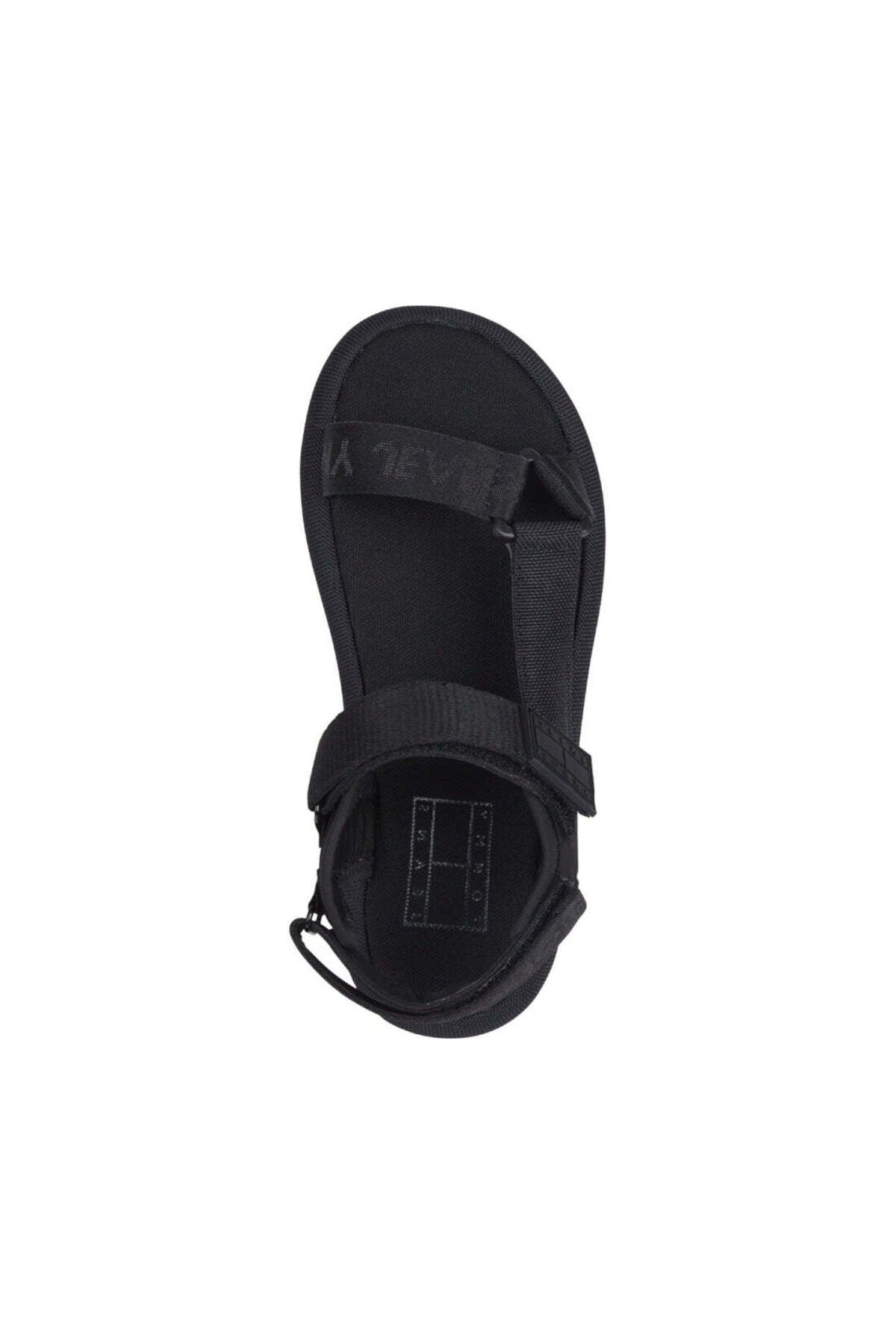 Tommy Jeans-Black Sandals Womens Shoes 4