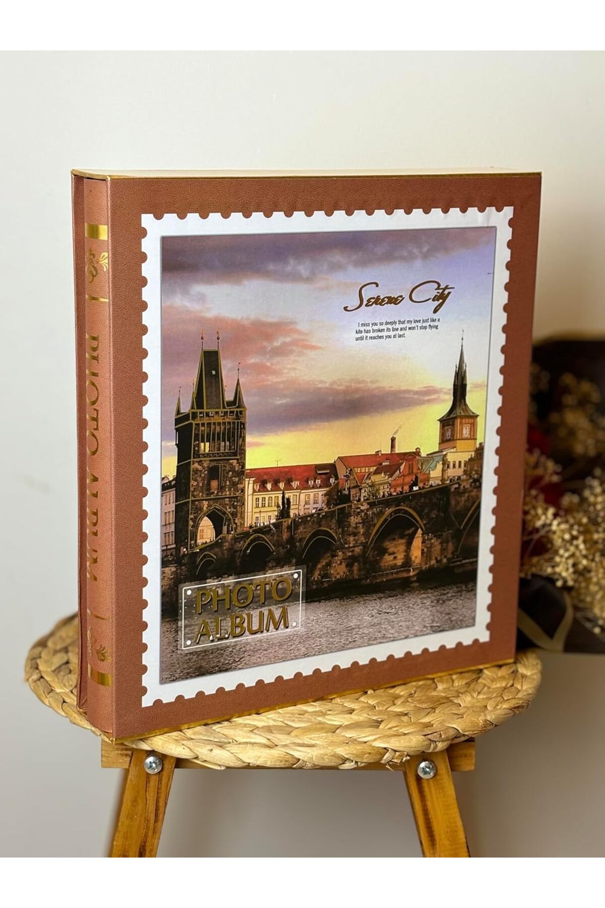 STOREMAX Rs22 Fotoğraf Albümü 10x15cm 500'lük Lüx Desenli Kutulu Yatay Dikey Modeli newstar 1
