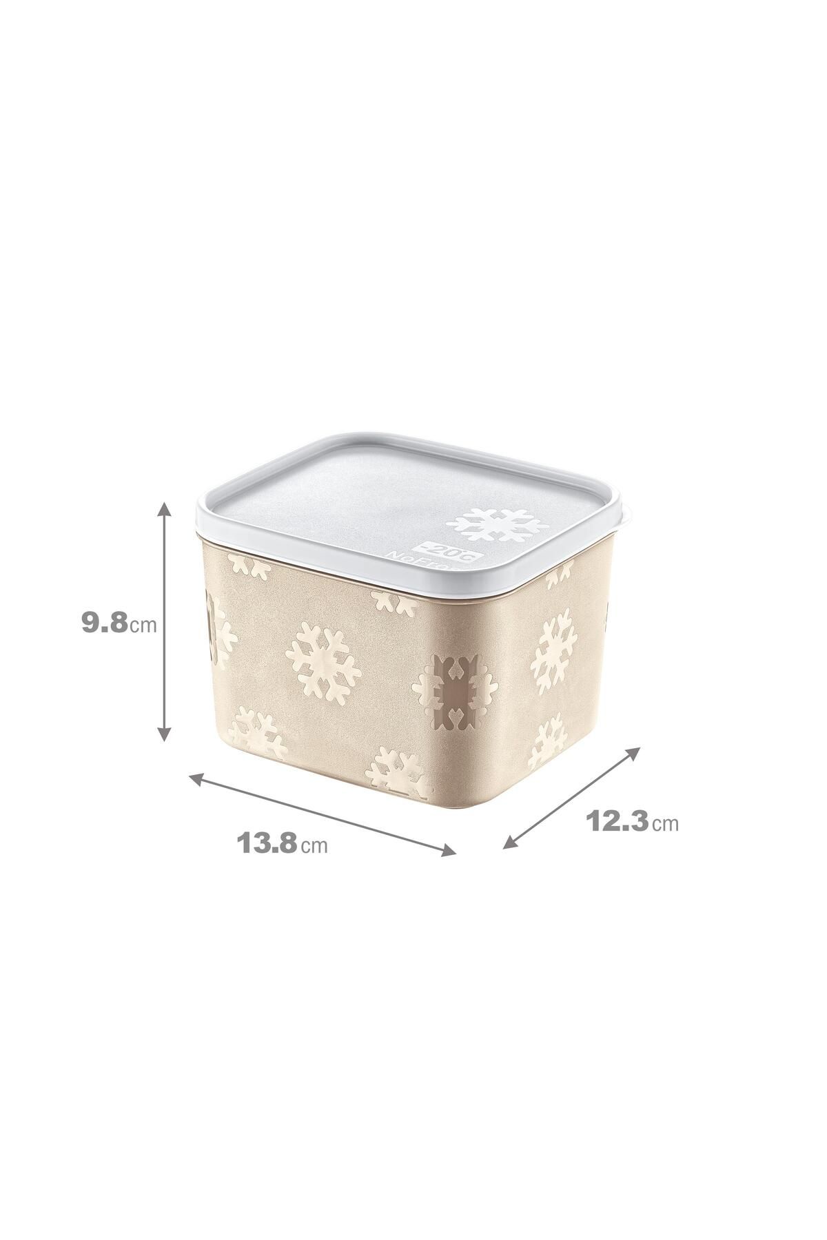 Smartware-Latte 1250 ml - Set of 2 No Frost Storage Containers 3