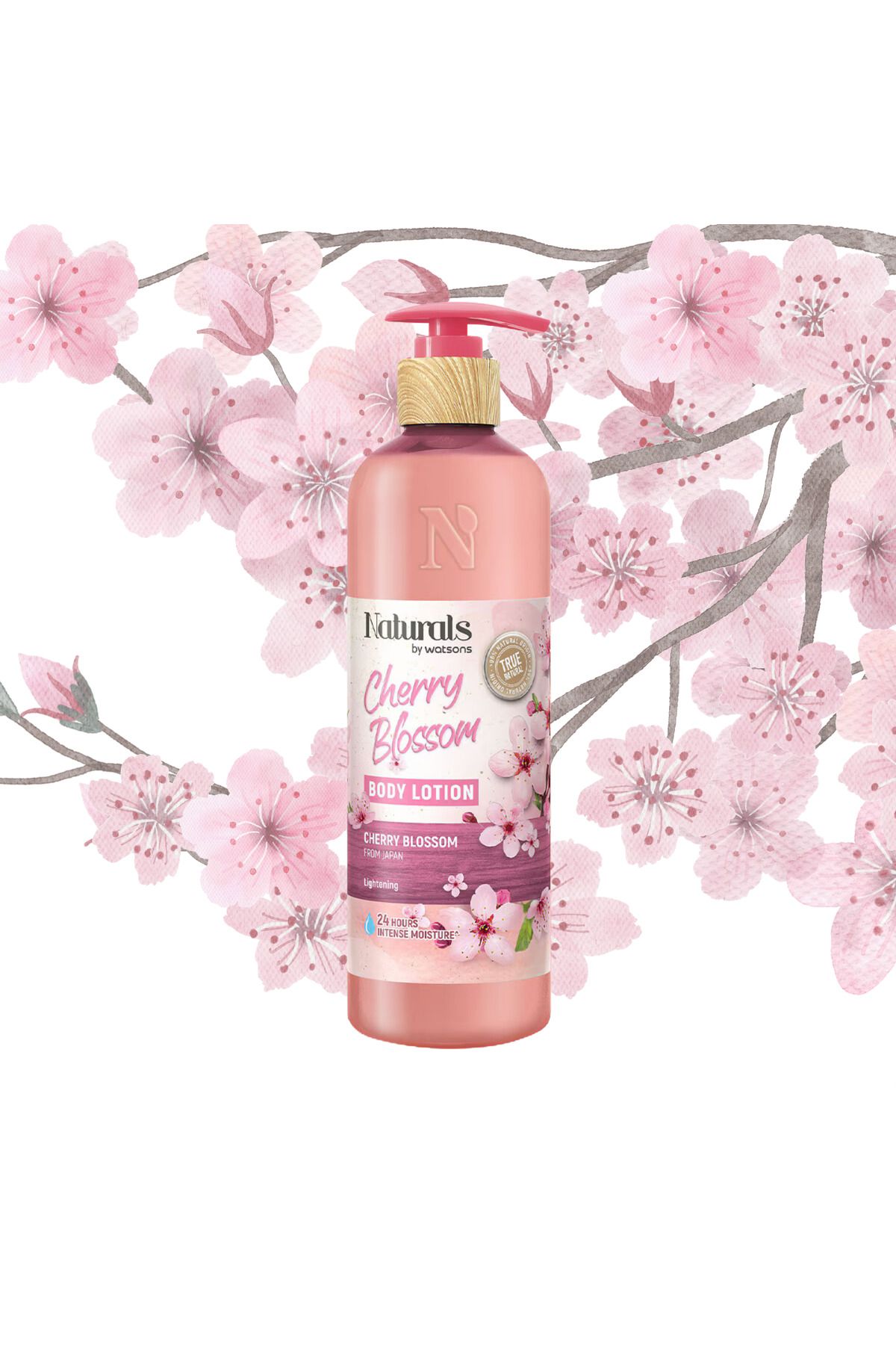 Naturals By Watsons Cherry Blossom Vücut Losyonu 490 ml