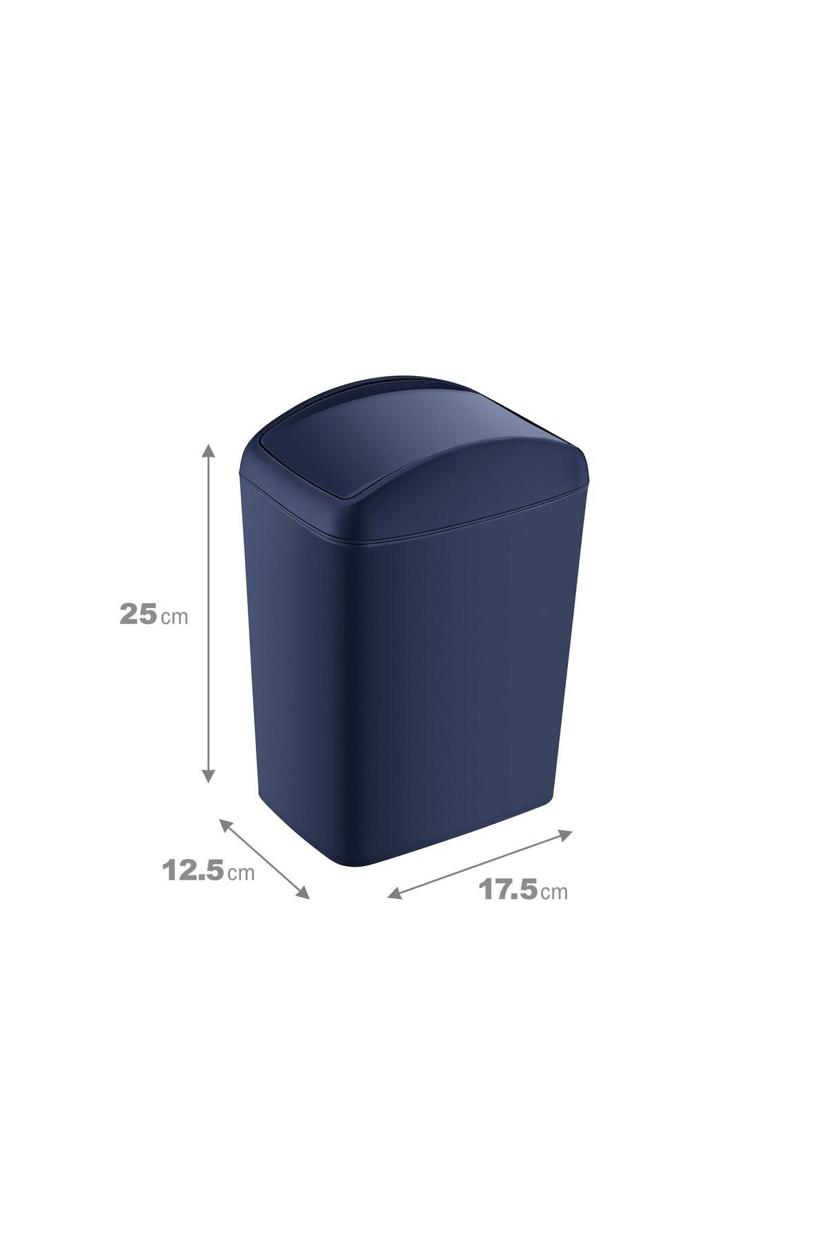 Smartware-Soft Trash Can Swivel Lid 5 Lt 2