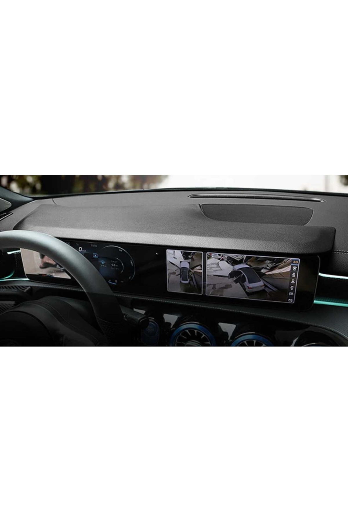 cng tuning-Abs Indicator Visor Compatible for W177 a & W118 Cla Series 2019+ - 3
