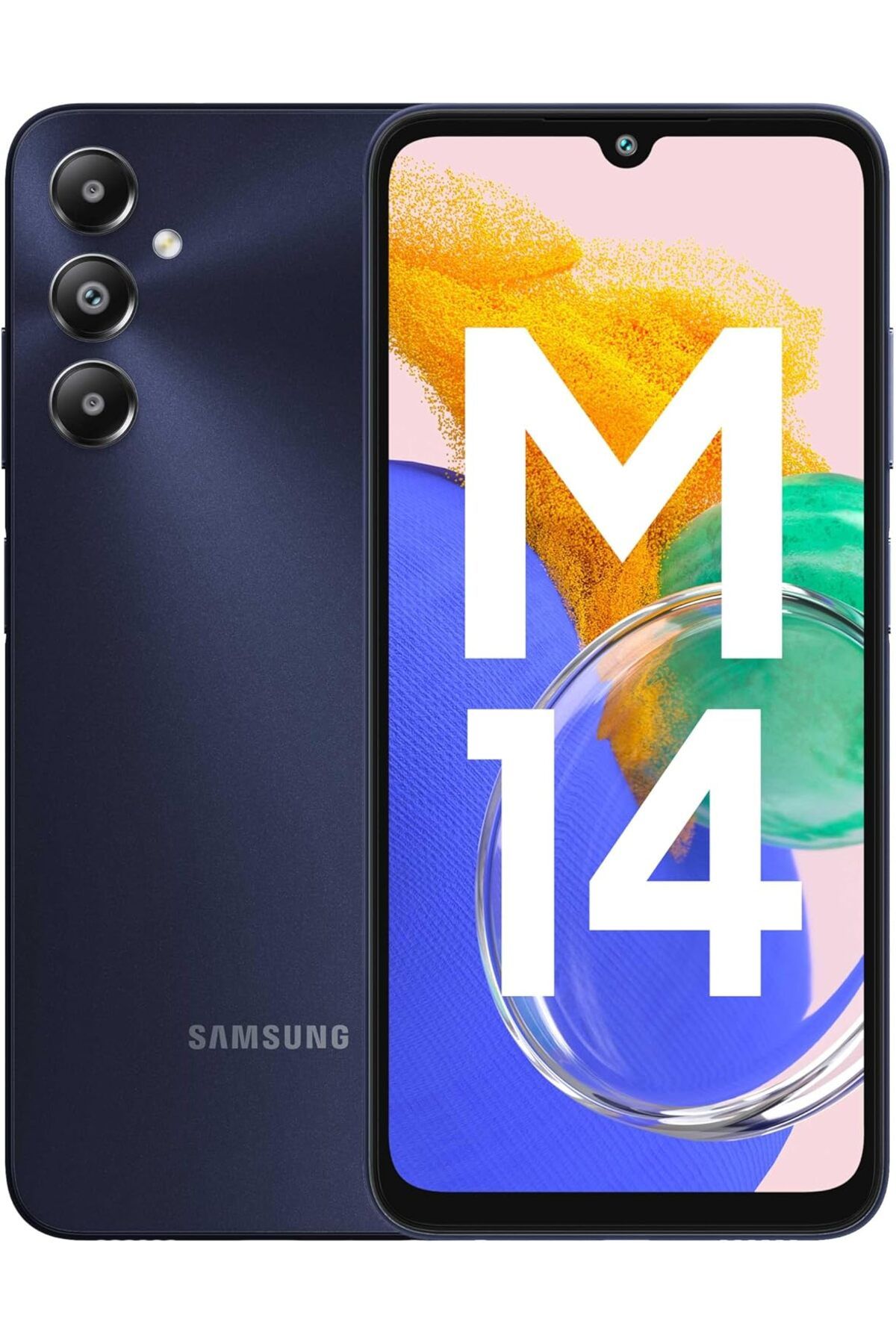 Samsung-Galaxy M14 4G (Sapphire Blue,4GB,64GB) | 8GB RAM with RAM Plus | 2