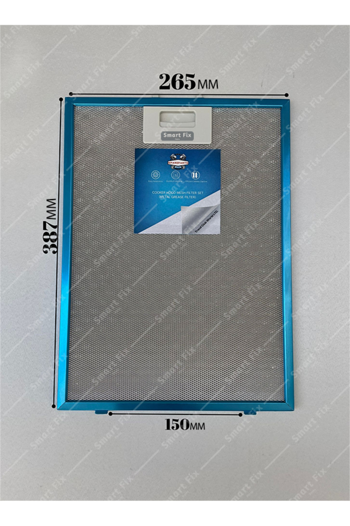 Ozba Ticaret Siemens: LC64WA621 | 265x387 mm | Aspiratör & Davlumbaz Tel Yağ Filtresi | Model: 00742967 | 26x5x3 - Fiyatı, Yorumları