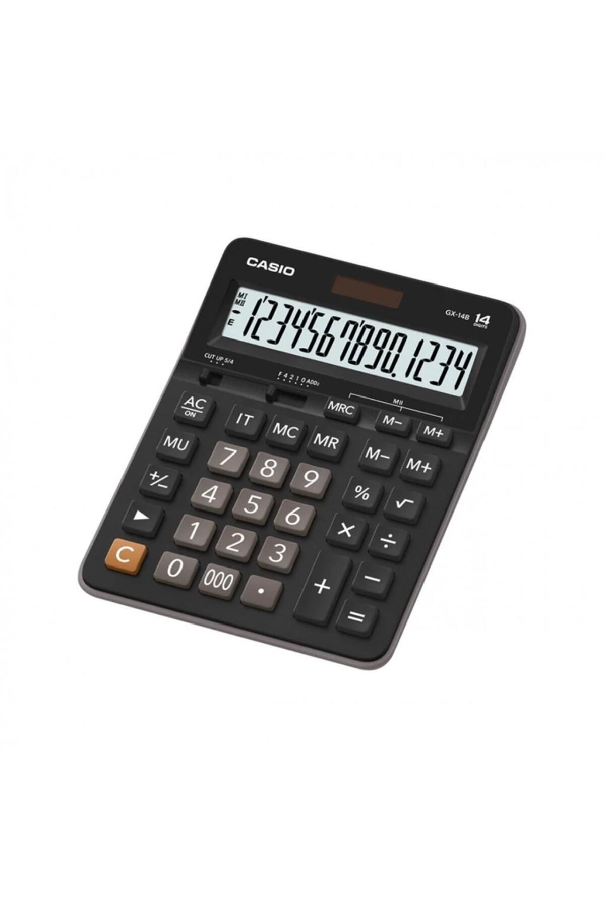 Casio Gx-14B Hesap Makinası Masa Üstü 14 Hane