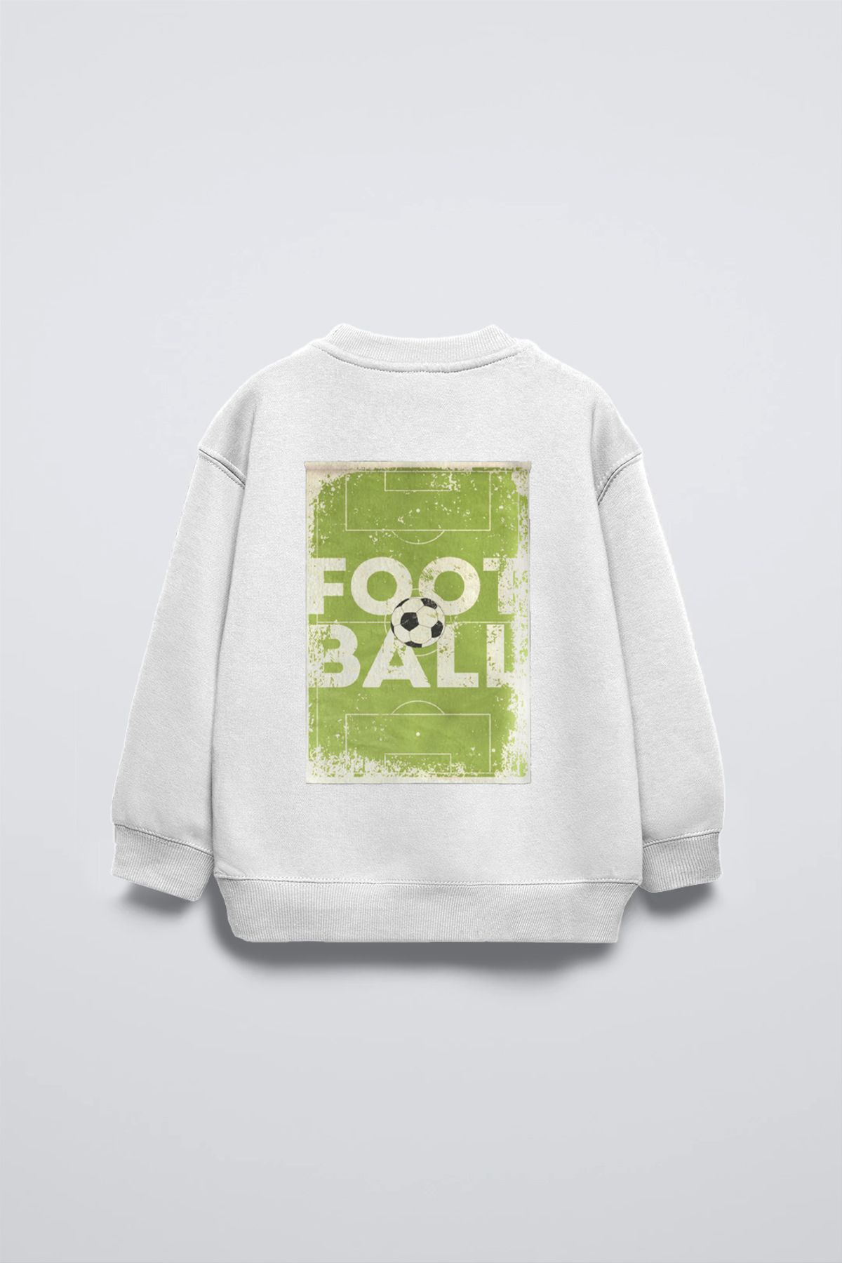 The Champ Clothing-Football Themed Believe Printed Ycrew Neck Kids Sweatshirt 2