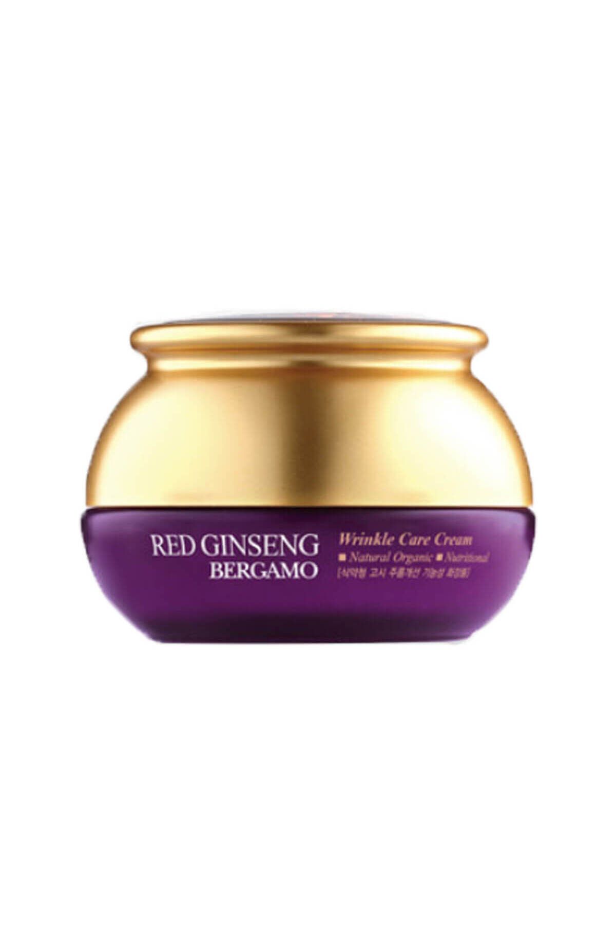 Bergamo Bergamo Red Ginseng Cream 50 Ml- Αντιρυτιδική Κρέμα Προσώπου Red Ginseng - Ένα μέγεθος