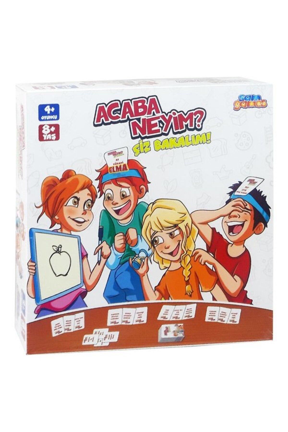 SAM GAMES Acaba Neyim Çiz Bakalım Kutu Oyunu 72608