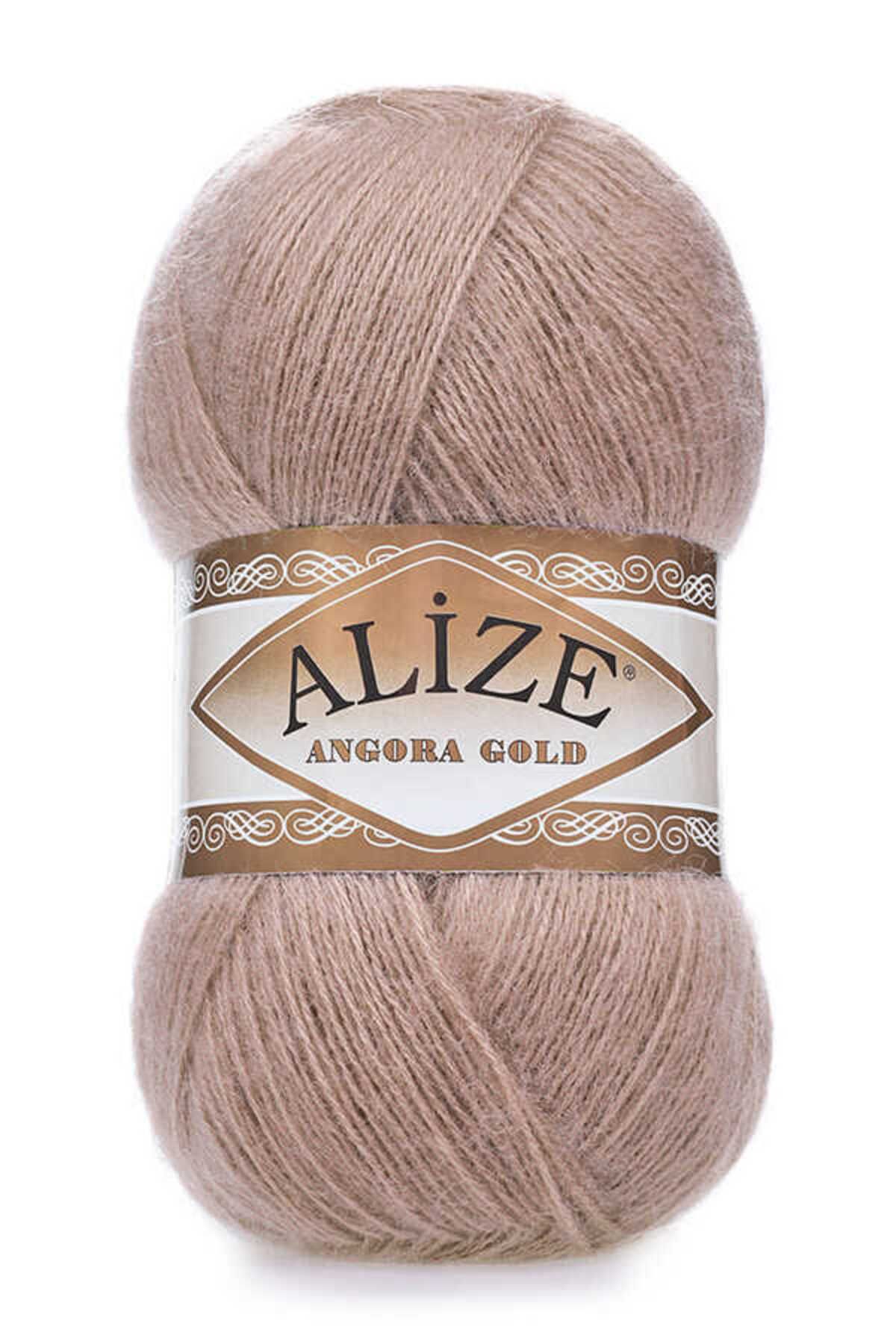 Alize Angora Gold Örgü İpi 542 Gül kurusu