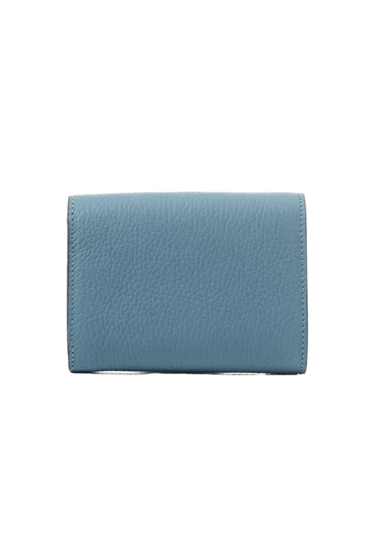 Grande-Genuine Leather Women's Wallet Ice Blue 2785 3