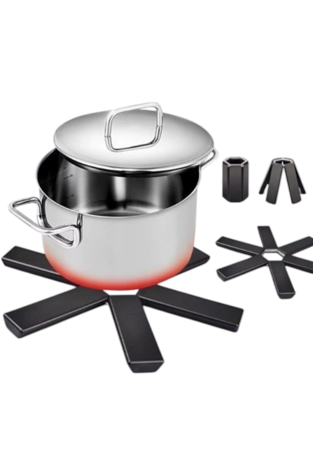 Vekorr-Collapsible Pot Pan Practical Stylish Trivet 5