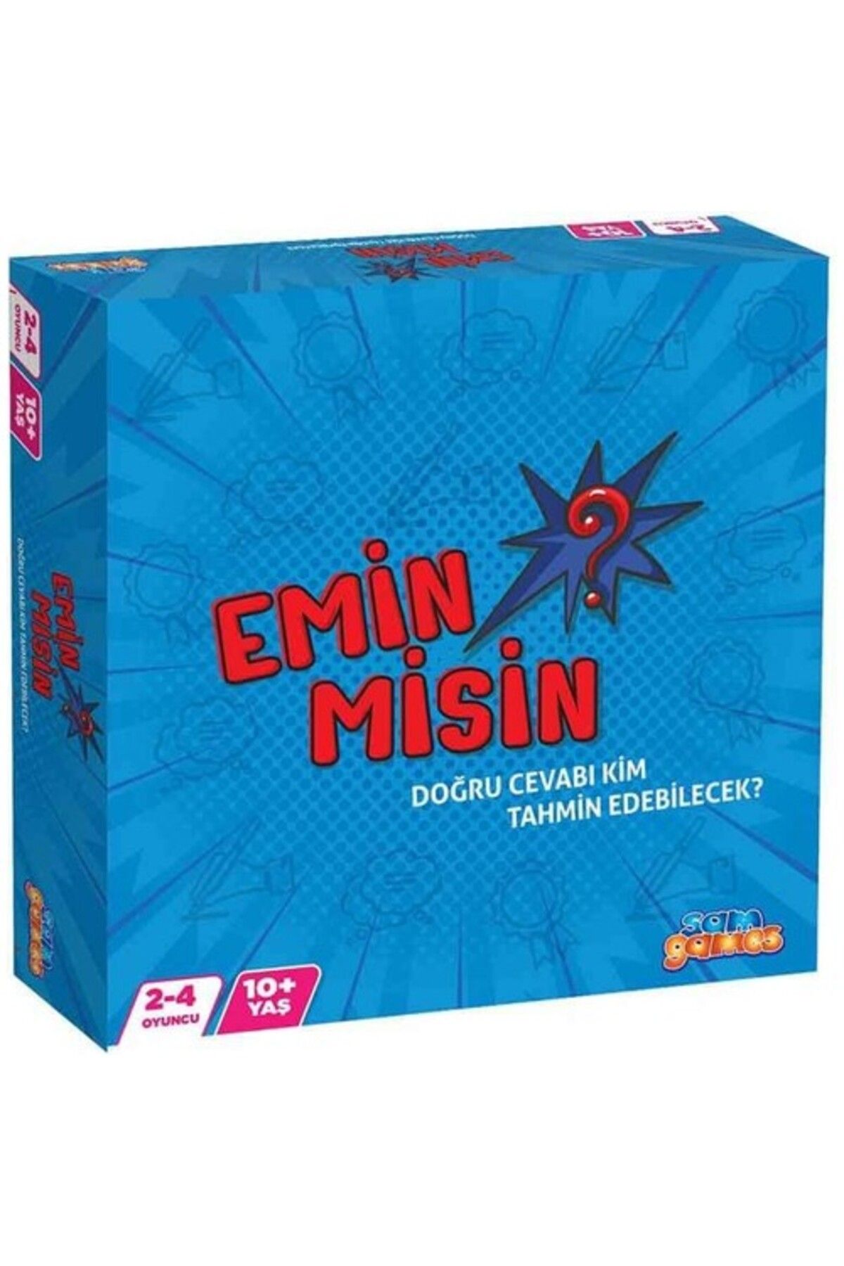 SAM GAMES Emin Misin? Kutu Oyunu 72616