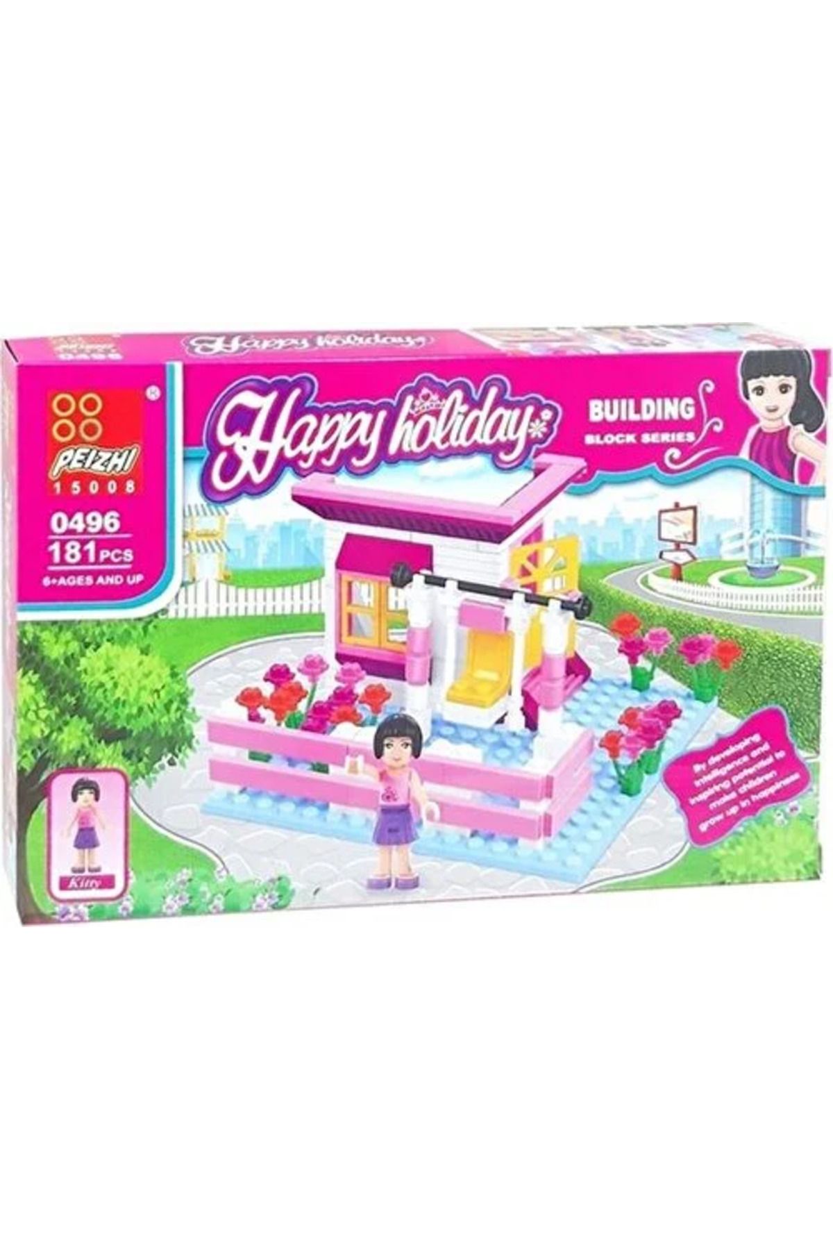 CanEm Oyuncak Figürlü Ev Blok Lego Seti 181 Parça 6+ 0496