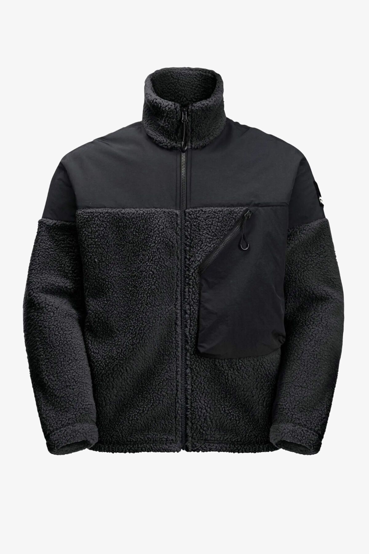 ژاکت مخمل دار یونیسکس Maarweg Jkt 1711241-6502 مشکی Jack Wolfskin