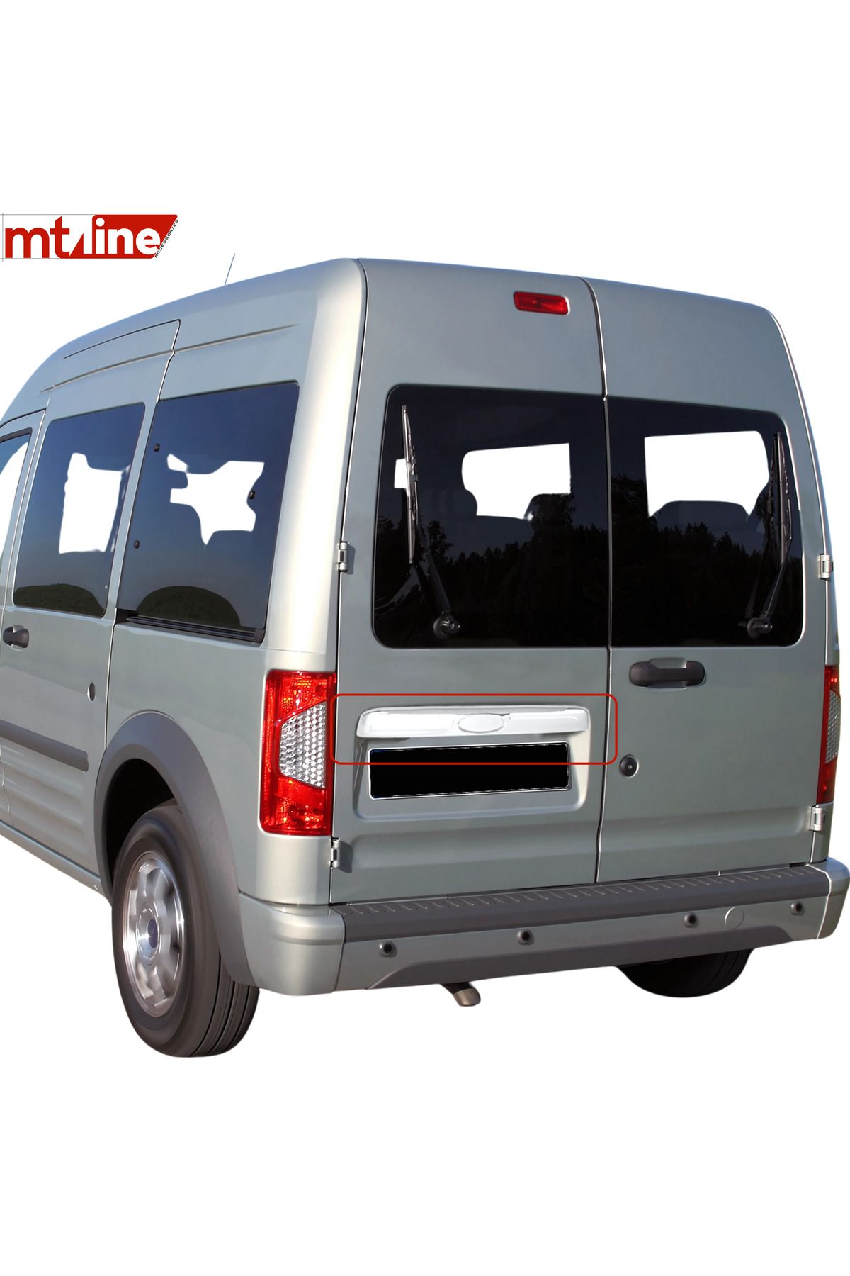 Mt Line Accessories Bagaj Çıtası Ford Connect Panel Van/Lav 2009-2014 Uyumlu Krom Paslanmaz Çelik