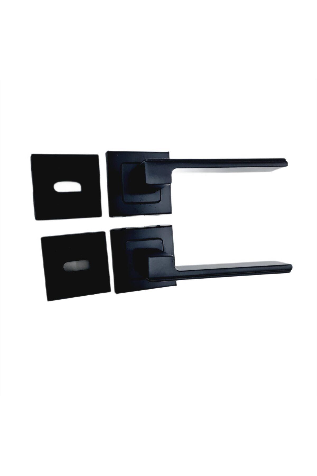 Nobel-Max Panama Matseyah Square Badge Door Handle - 2 Sets Wc 3