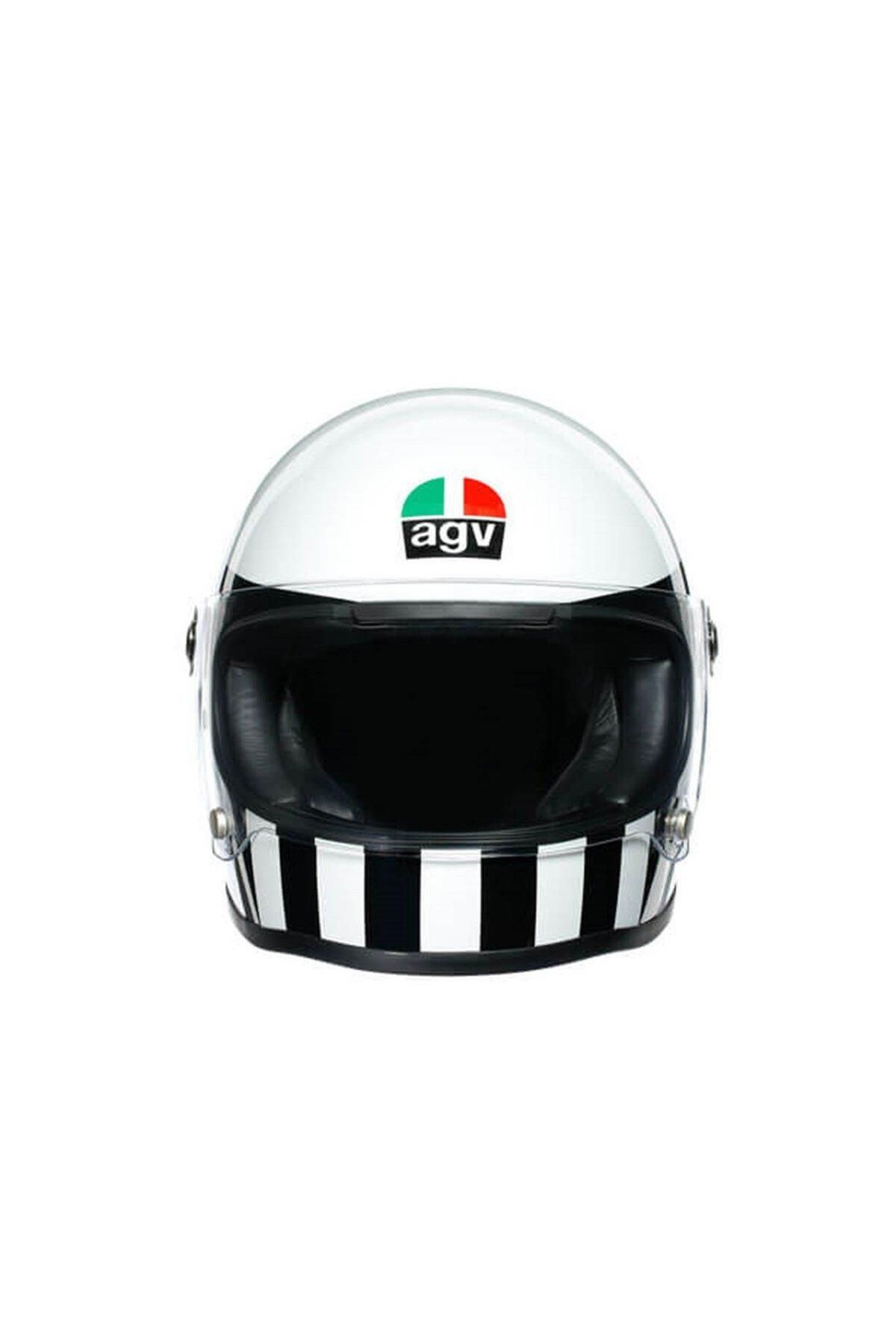 AGV Kask/x3000 Multı Invıctus Whıte Black