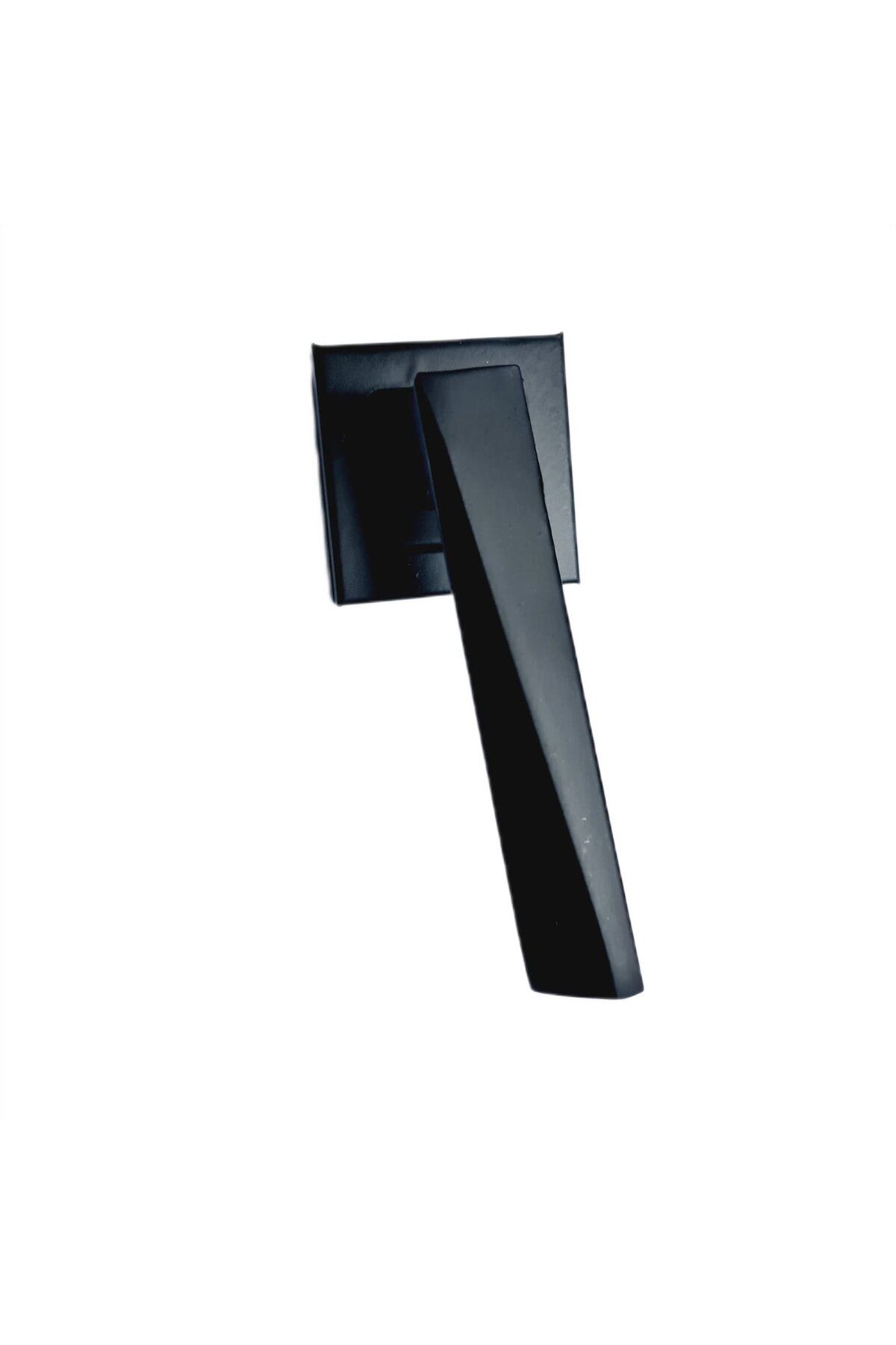 Nobel-Door Handle Max Penta Mats Black Wc Door Handle with Square Badge / 2 Set 2