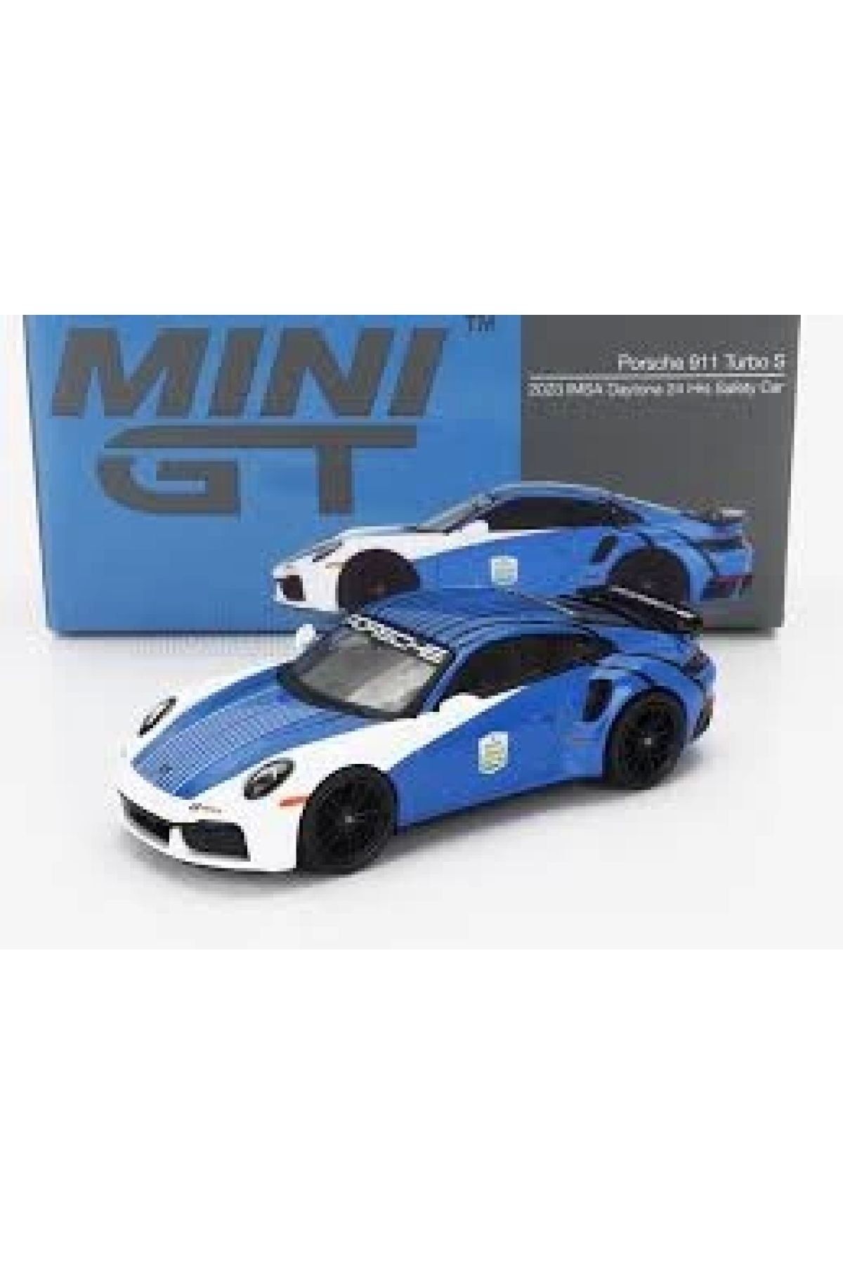 mini gt 1/64 Porsche 911 Turbo S 2023 Imsa Daytona 24 Hrs