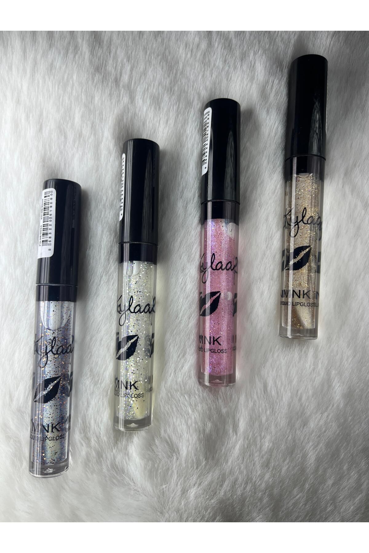 mnkkylaa Simli lip gloss 4lü