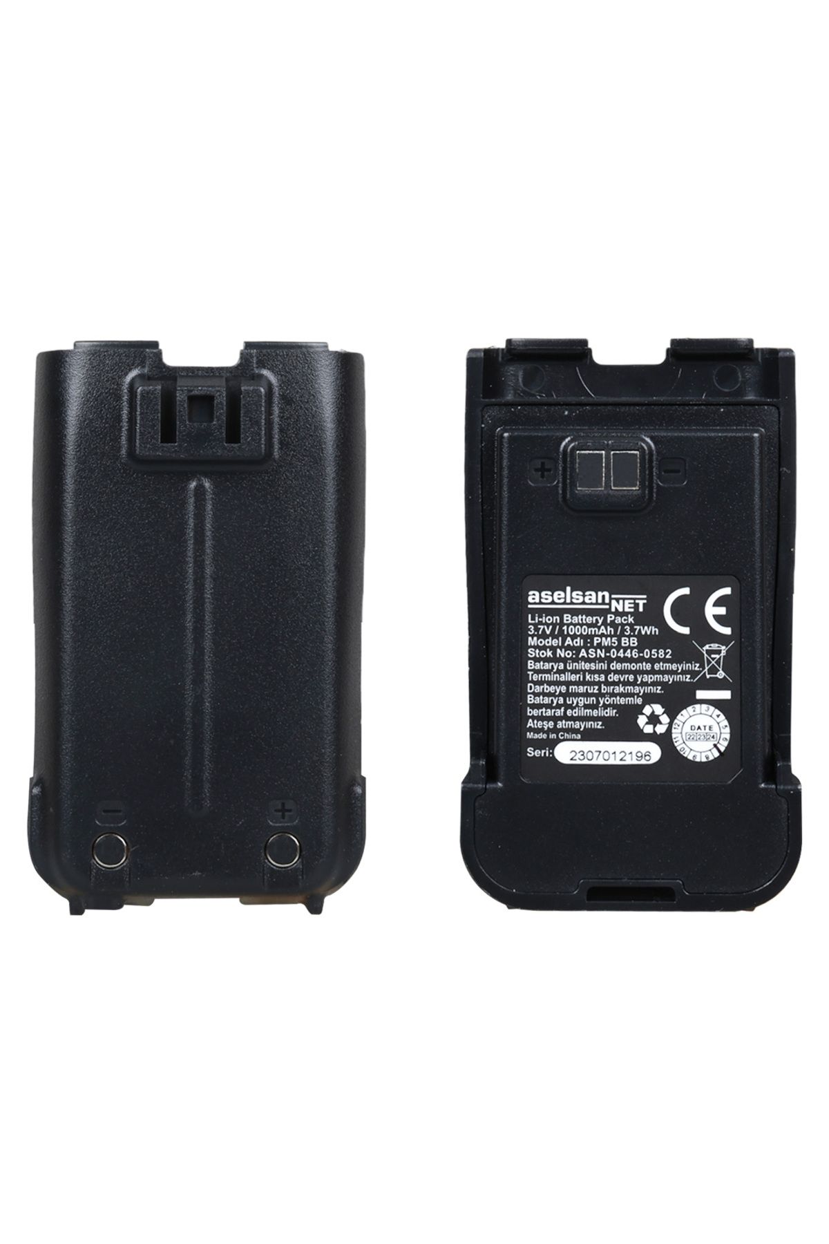 ASELSAN A446c Pm5bb Lı-on 3.7v 1000mah Yedek Lityum Batarya Pili