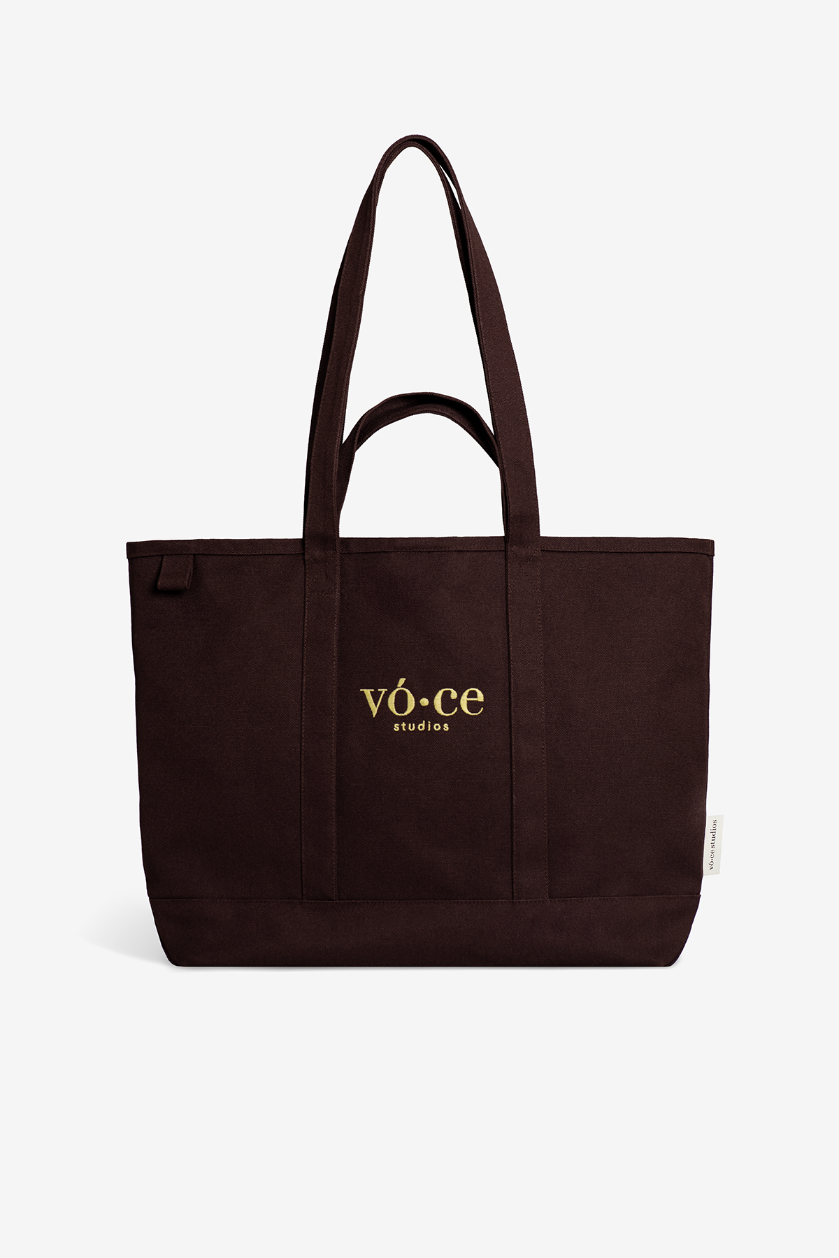 vo ce studios Colorpop Bitter Brown Kanvas Bag görsel 2