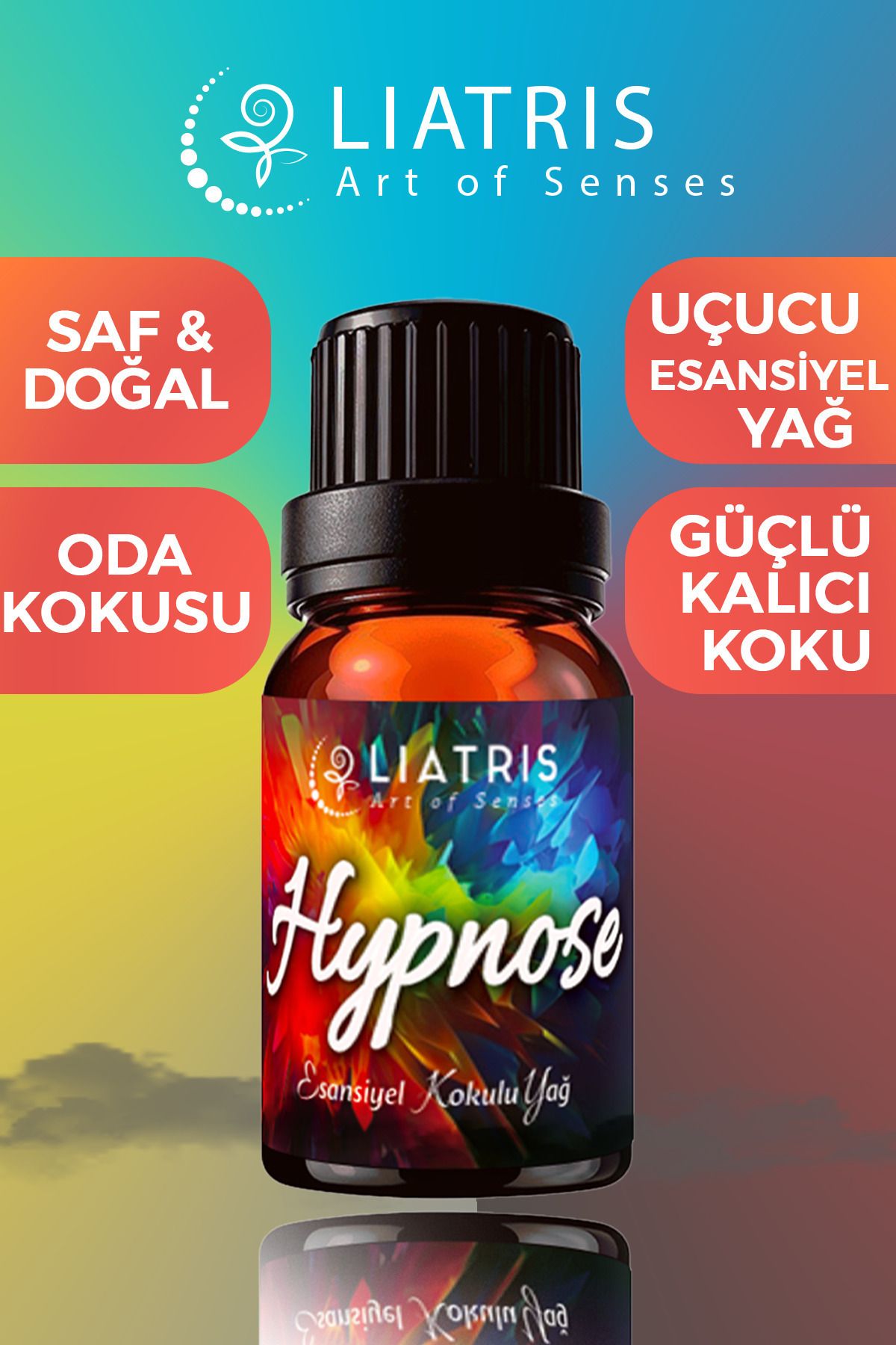 liatris Hypnose esansiyel uçucu yağ,hava nemlendirici,buhurdanlık,oda parfümü 10ml %100 Saf & doğal koku