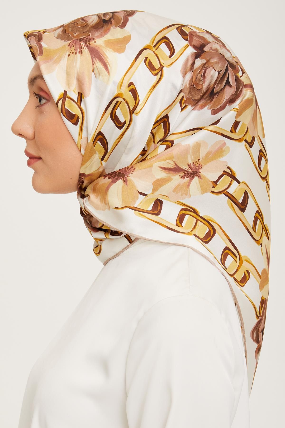Armine-Silk Scarf 2024 Winter - 9034-37 Twill 4