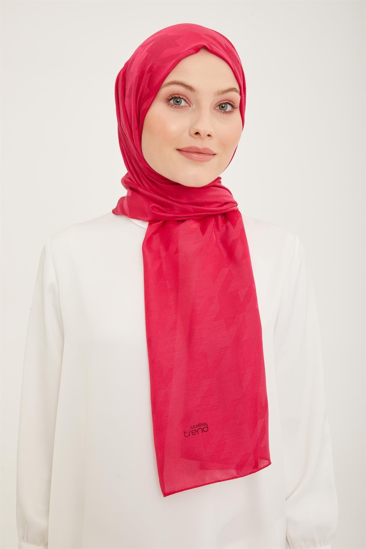 Armine-Trend Ruby Shawl - 2 - Fuchsia 04 2