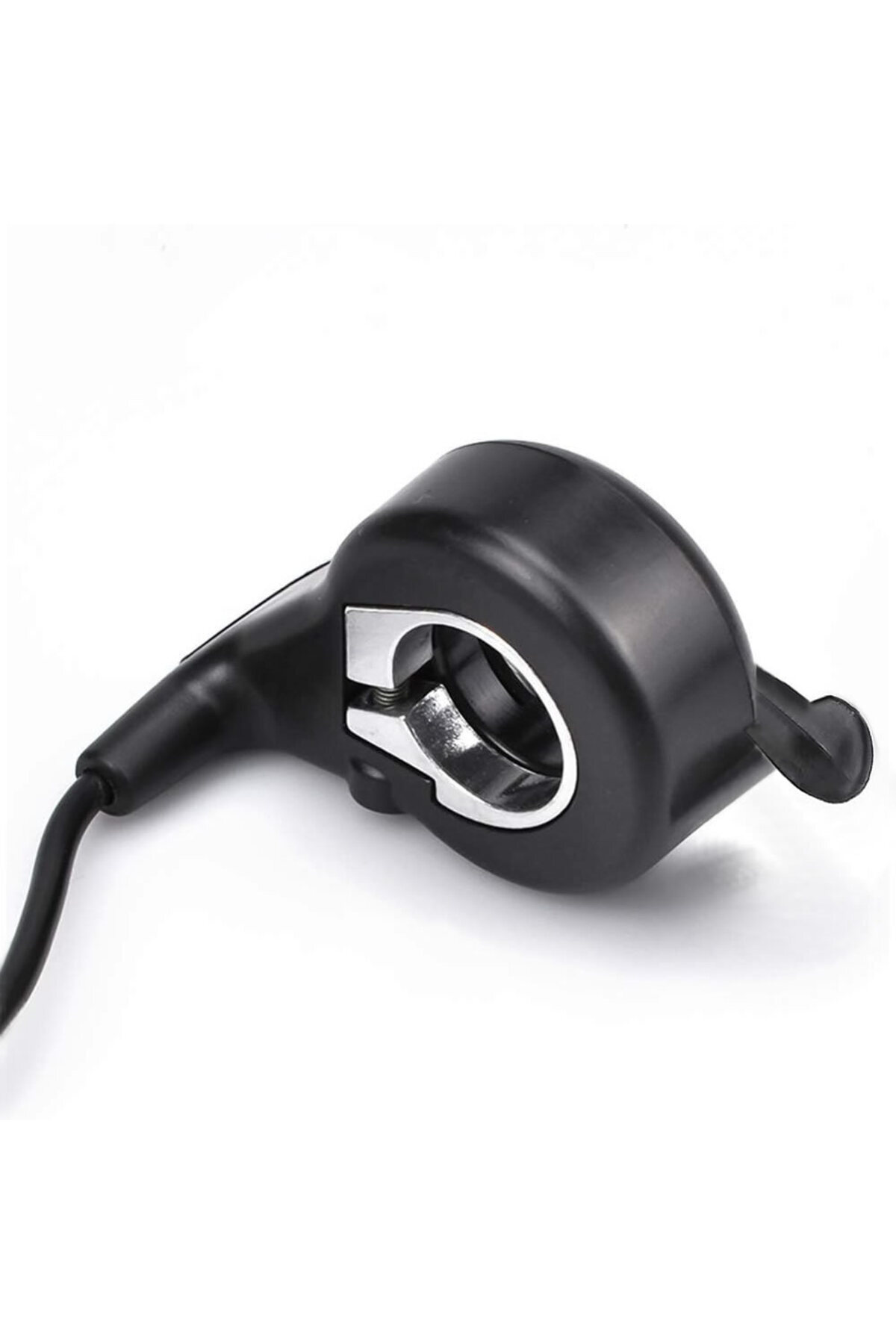 Resim Alkatronik Elektrikli Bisiklet Gaz Kolu Scooter Motor Baş Parmak Hız Kontrol Ekransız Aksesuar Parça 23mm Alüm 