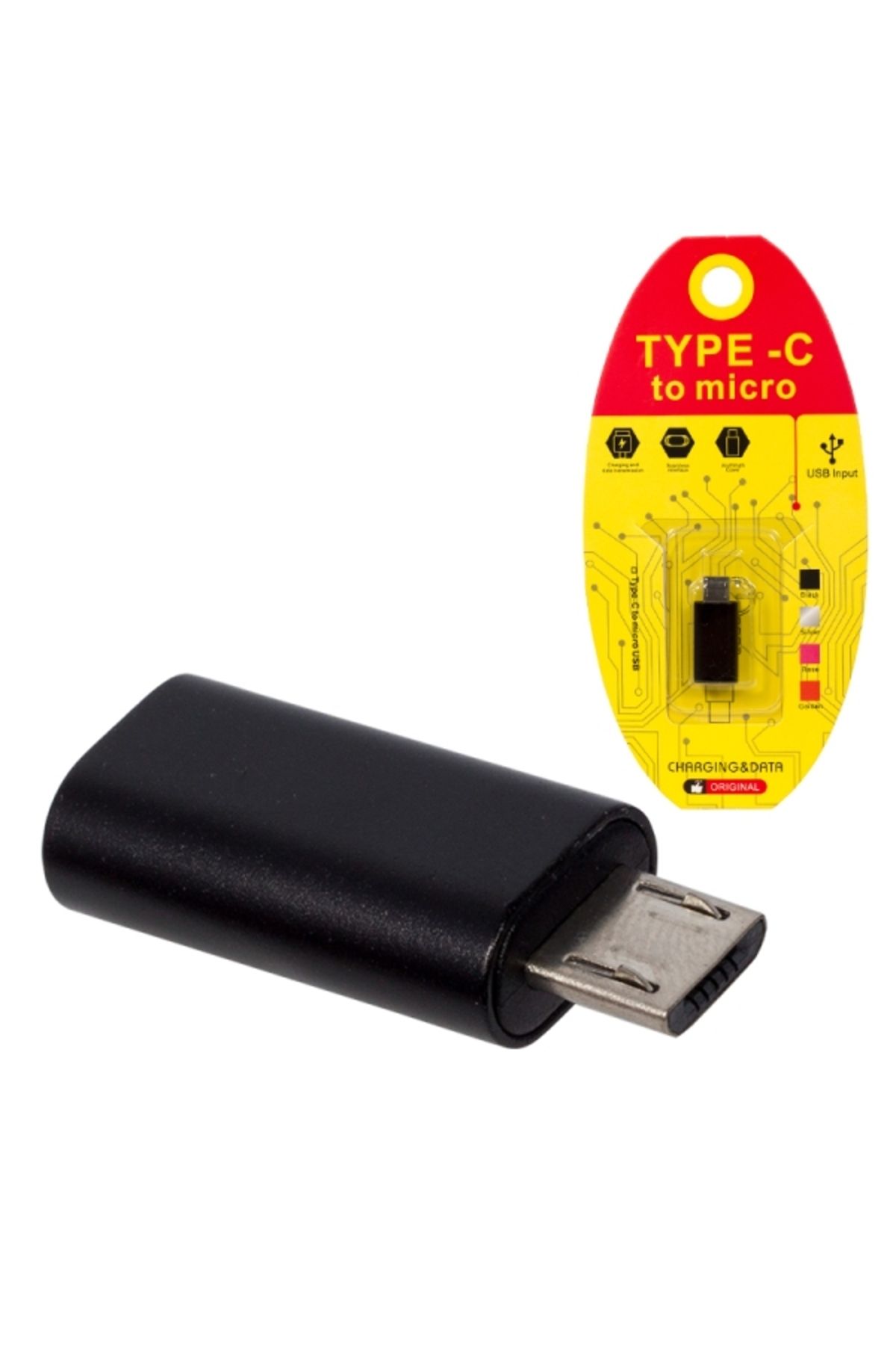 Go İthalat TYPE-C TO MICRO USB SAMSUNG ANDROID OTG APARAT (4674)