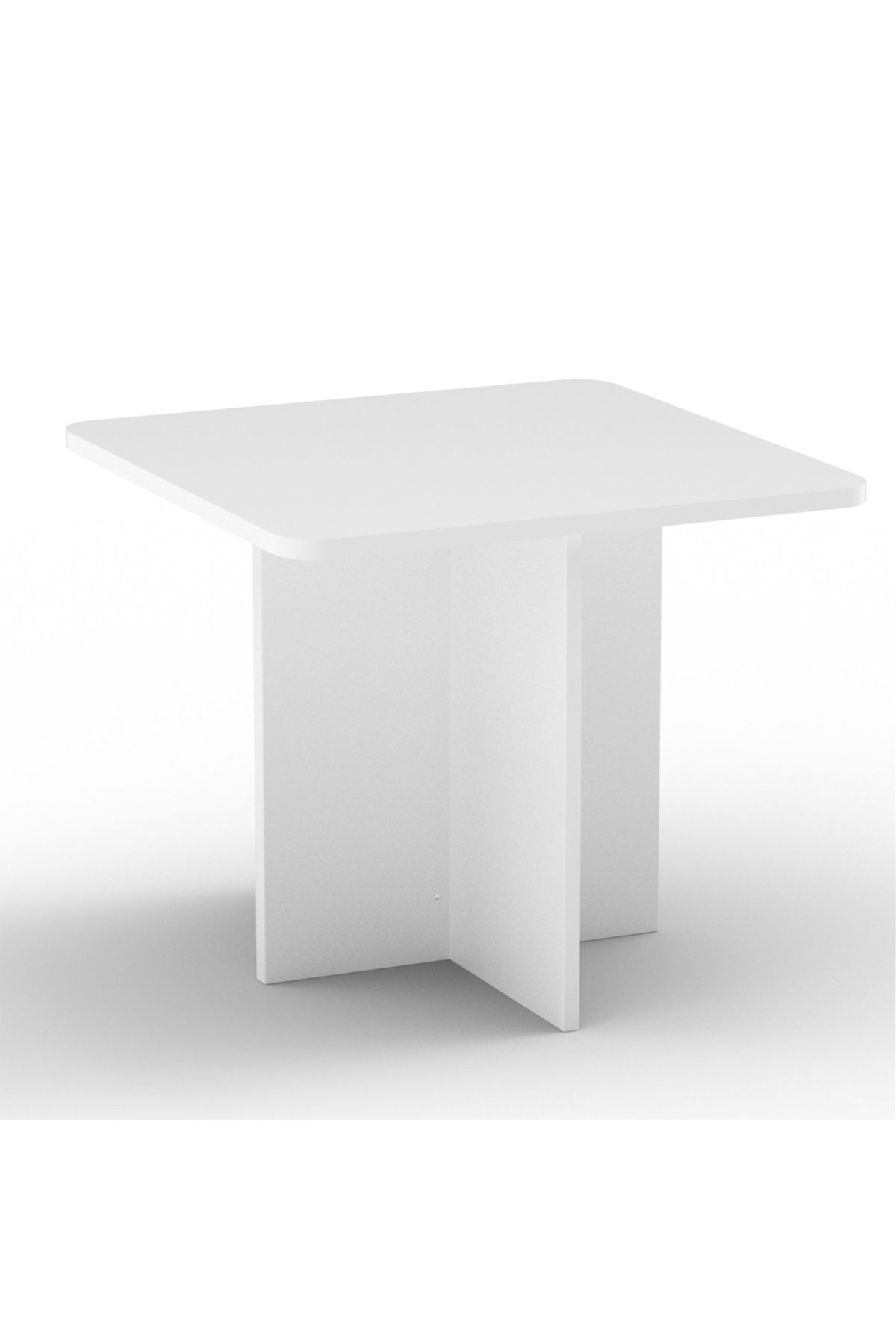 Mahmayi-CH01 Ergonomic Child Desk 8050 Low height With Round Edges White Single Table 60x50cms) 1