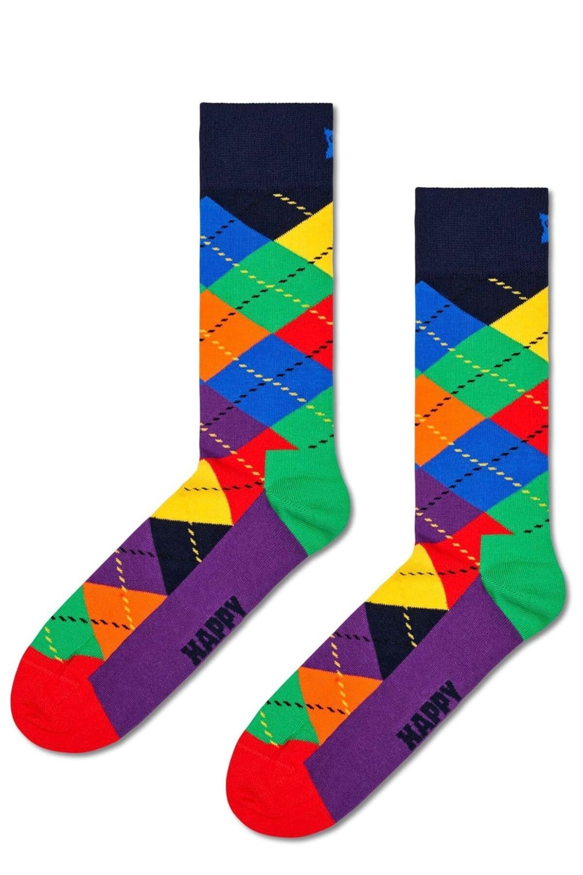 sock world Özel Seri Unisex Renkli Çorap